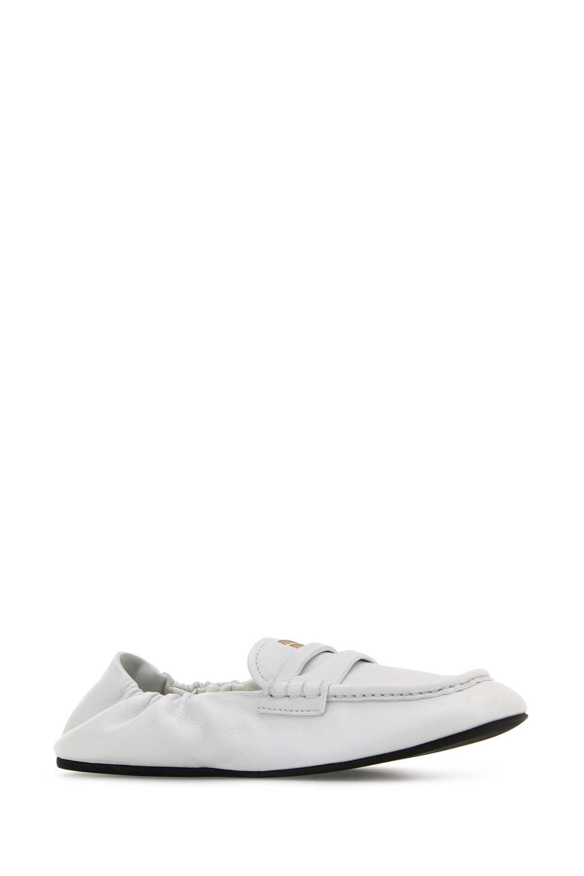 MIU MIU Nappa Leather Loafers for Women