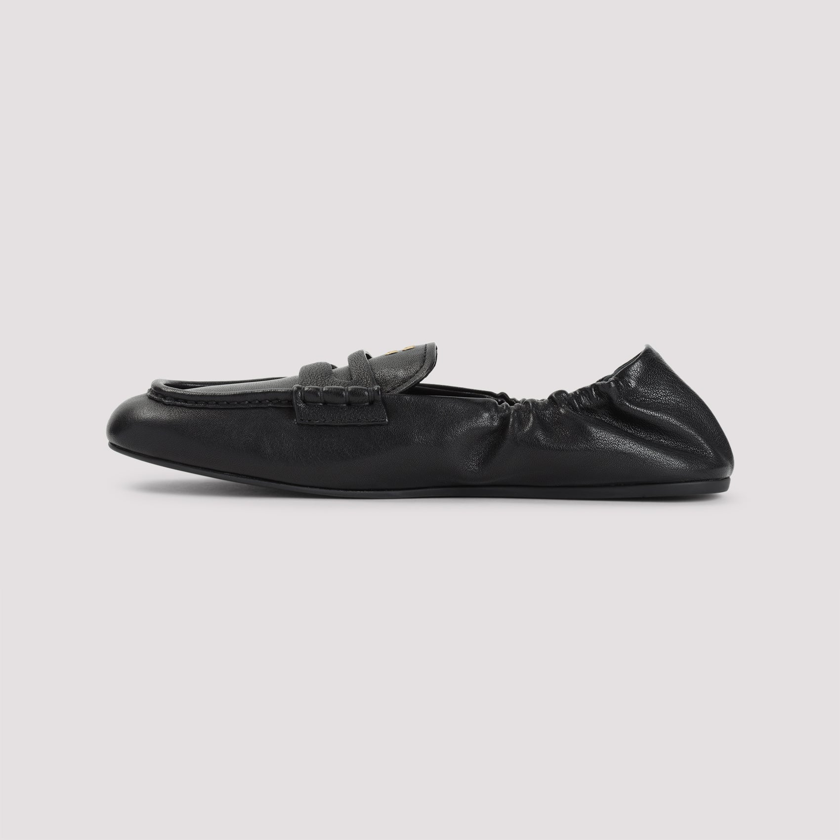 MIU MIU Luxe Leather Loafers for Women