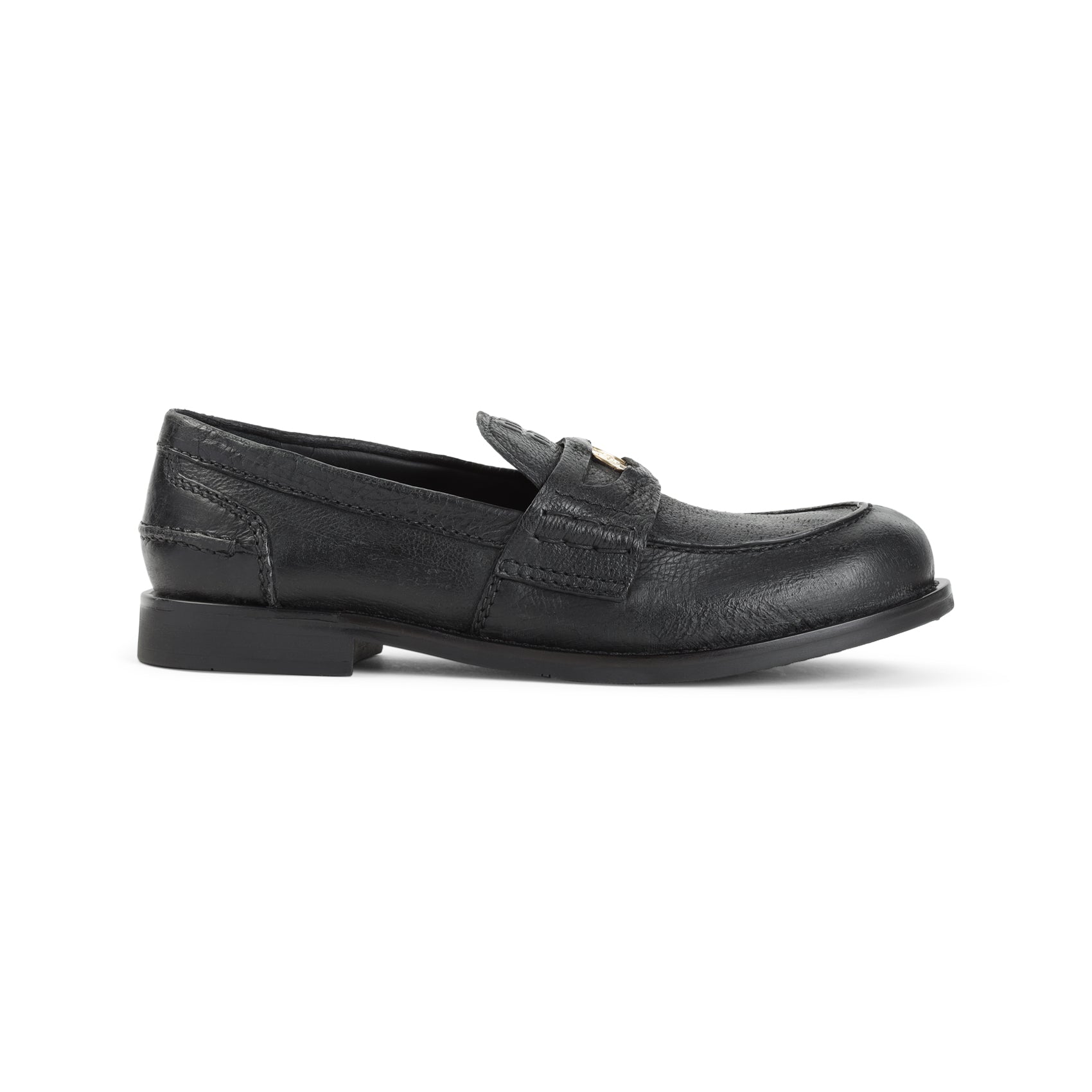 MIU MIU Exquisite Leather Loafers for Women