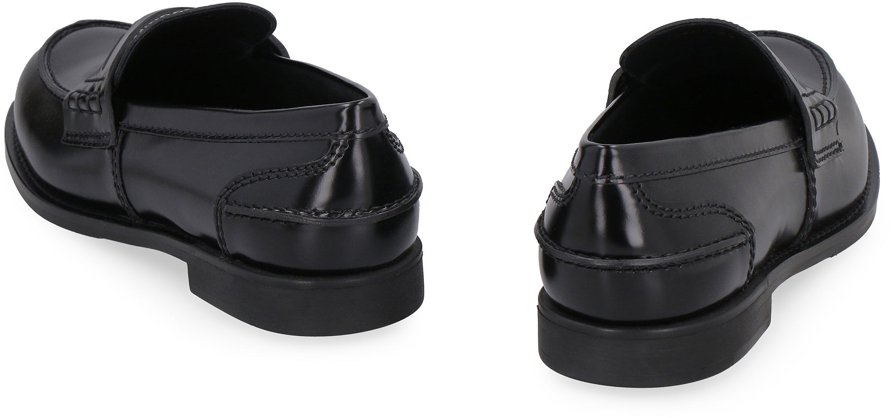 MIU MIU Leather Loafers for Women