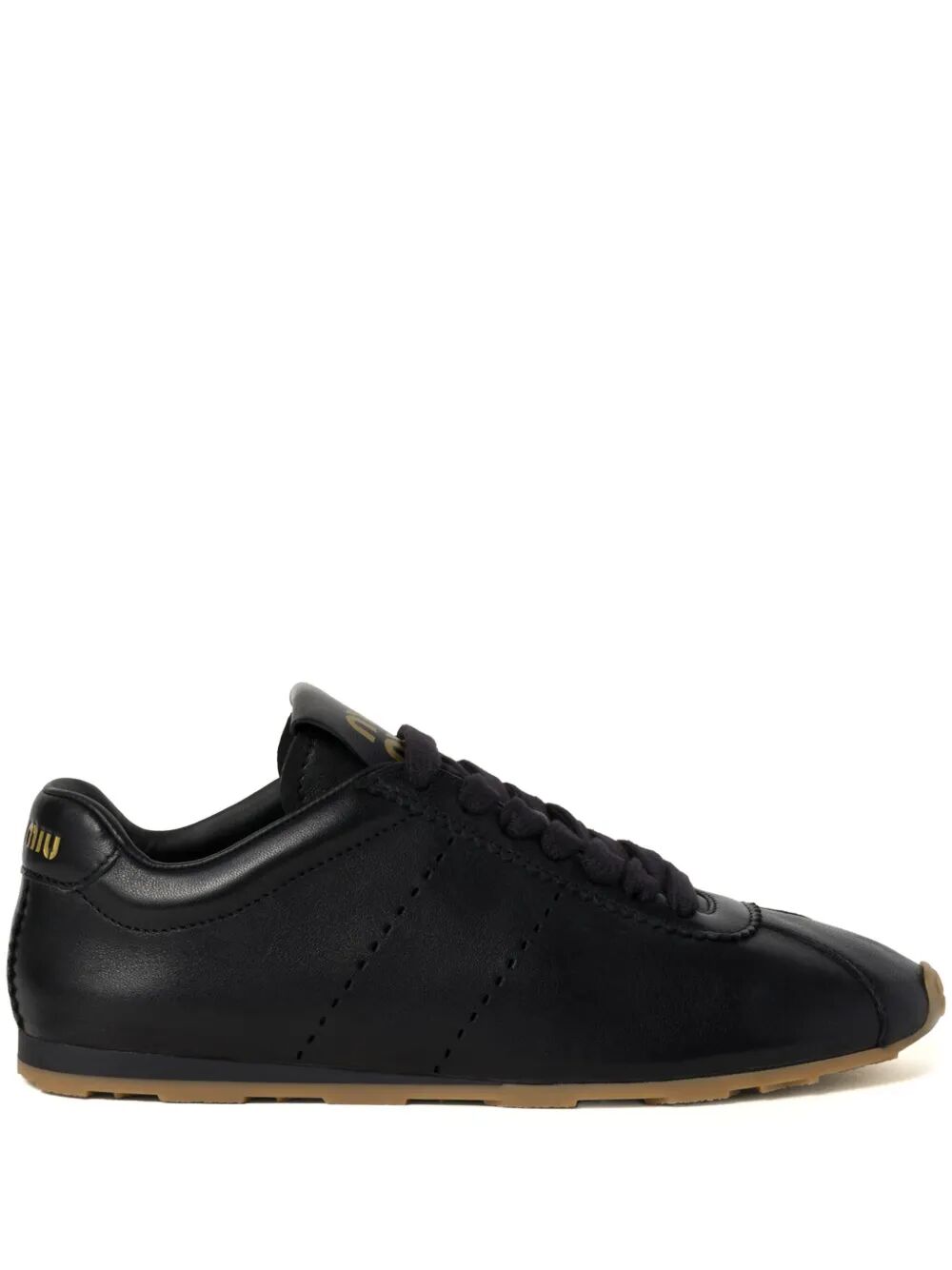 MIU MIU Plume Nappa Leather Sneakers for Women