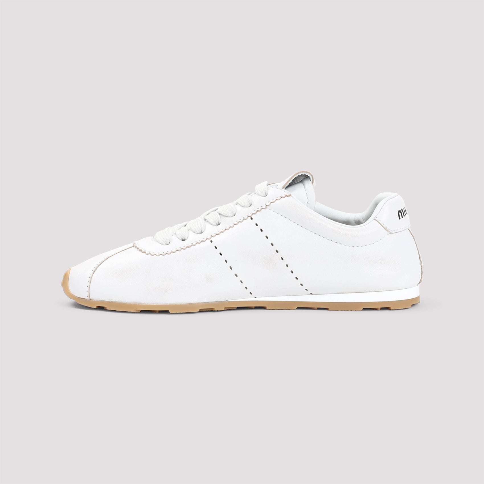 MIU MIU Women's Leather Sneakers