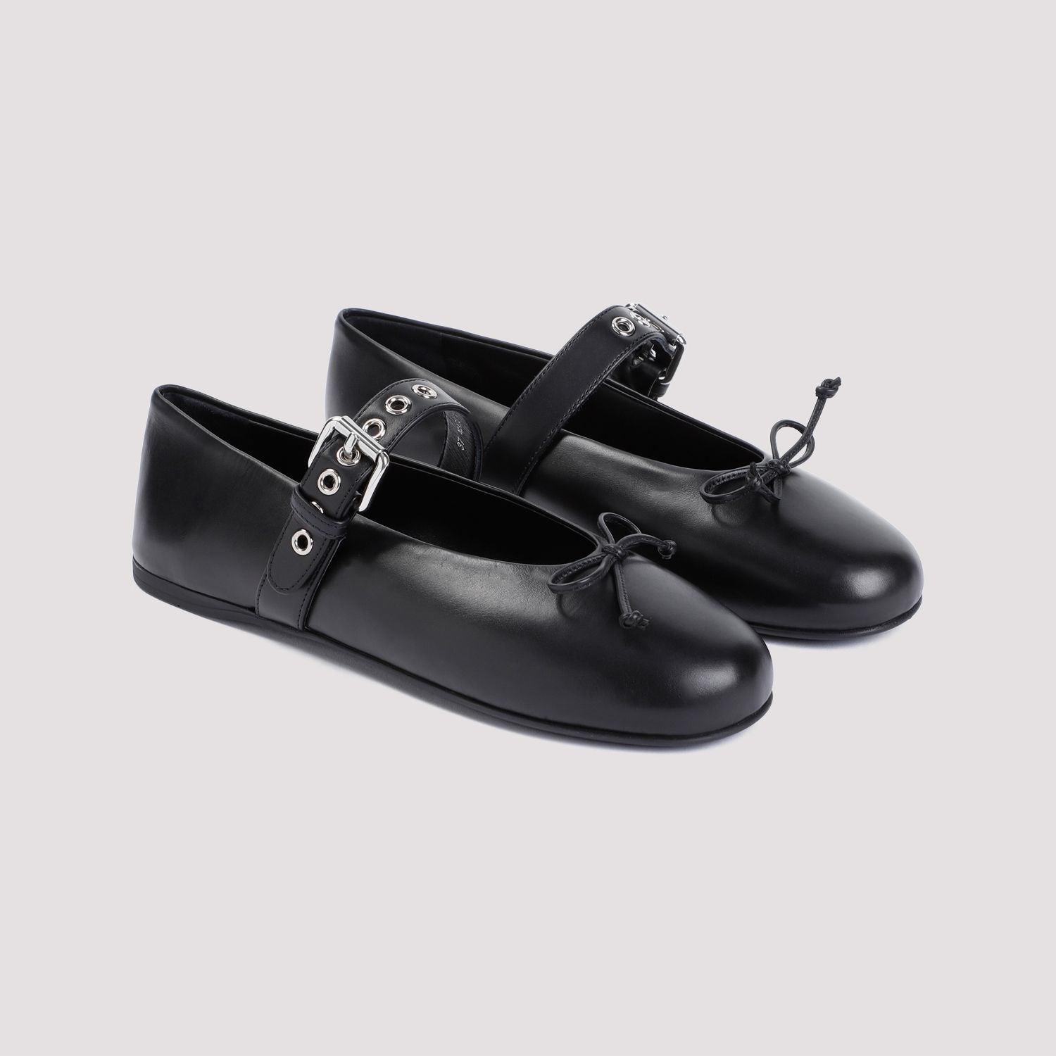 MIU MIU Chic Leather Ballerinas for Women