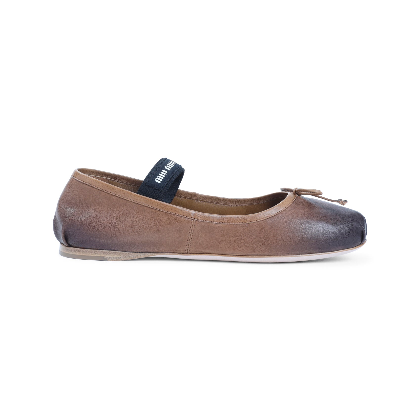 MIU MIU Luxe Ballerine Flat Shoes for Women