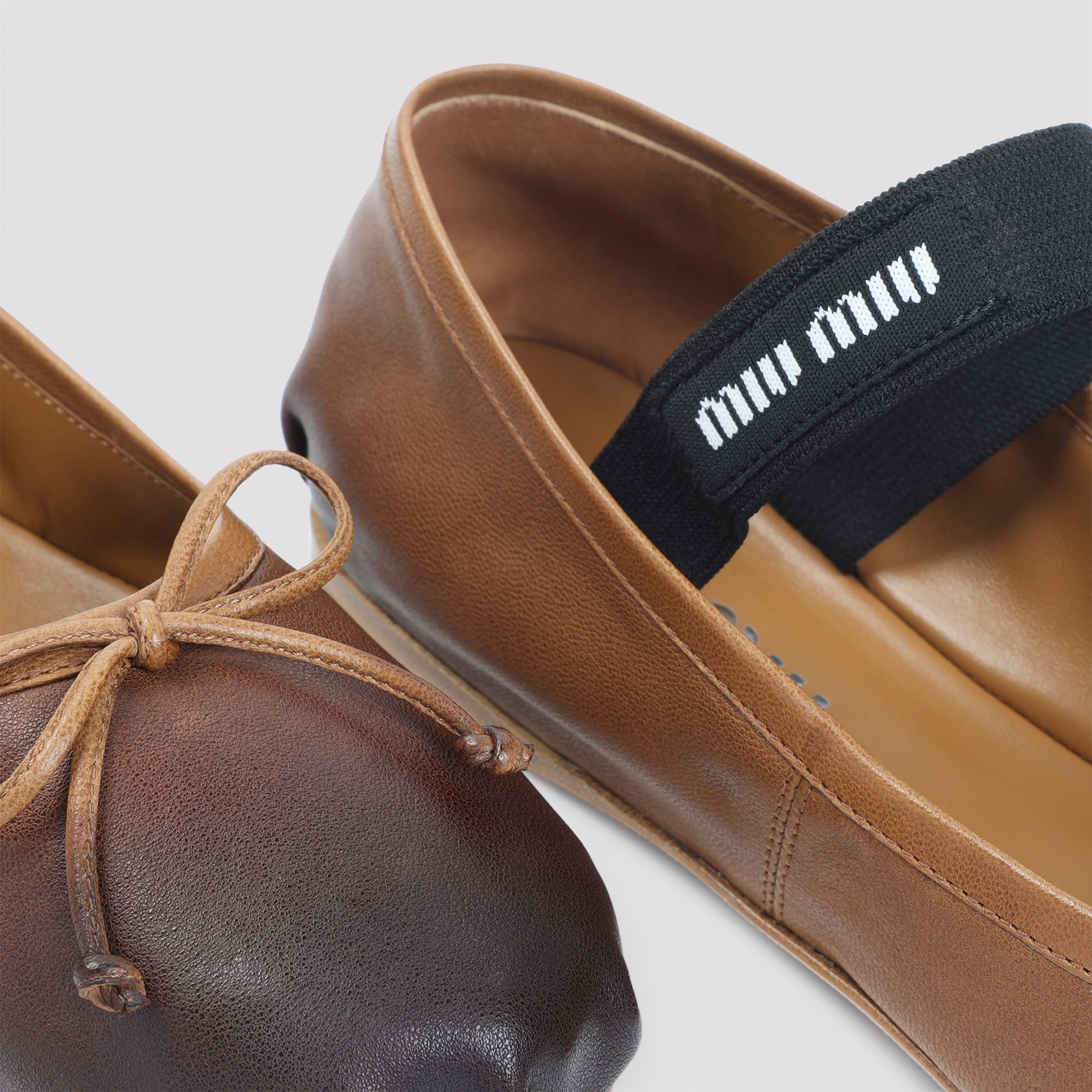 MIU MIU Luxe Ballerine Flat Shoes for Women