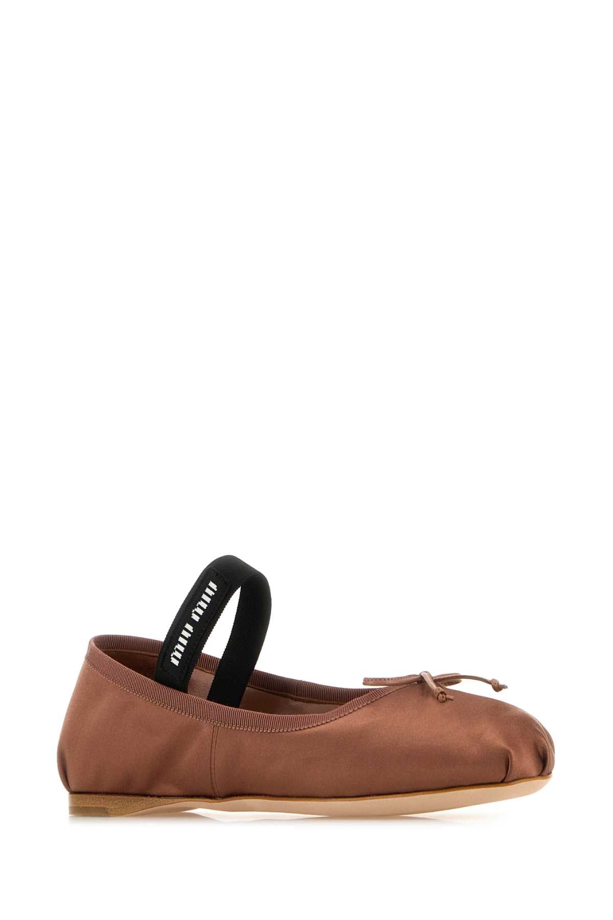 MIU MIU Elegant Satin Ballerinas for Women Size 32