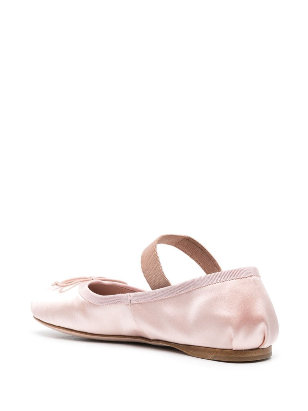 MIU MIU Satin Ballerina Flats for Women