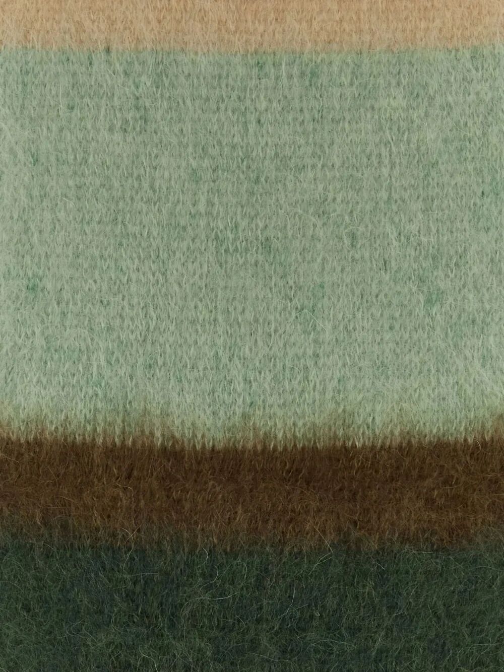 MIU MIU Wool Scarf with Fringes - 185 x 23 CM