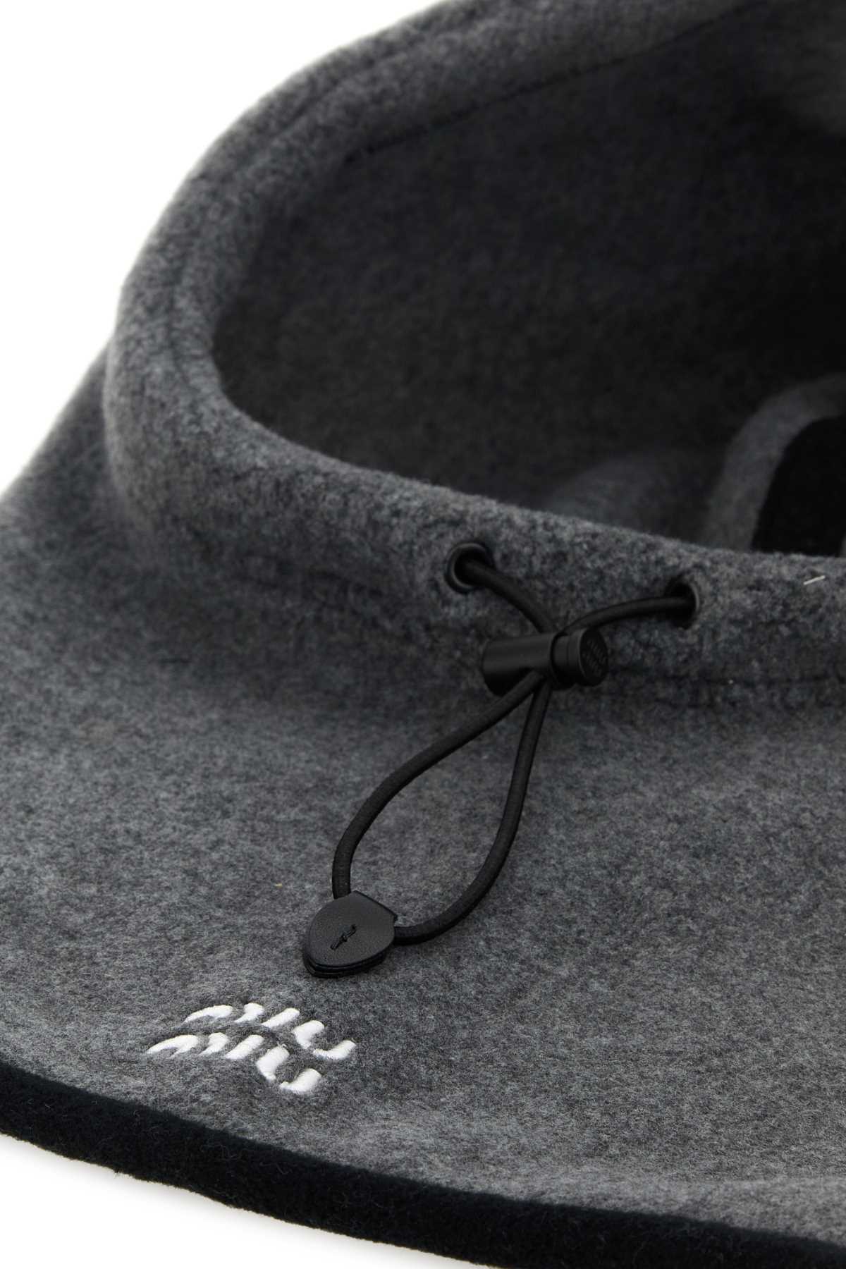 MIU MIU Polished Polyester Balaclava for Women - FW25 Collection