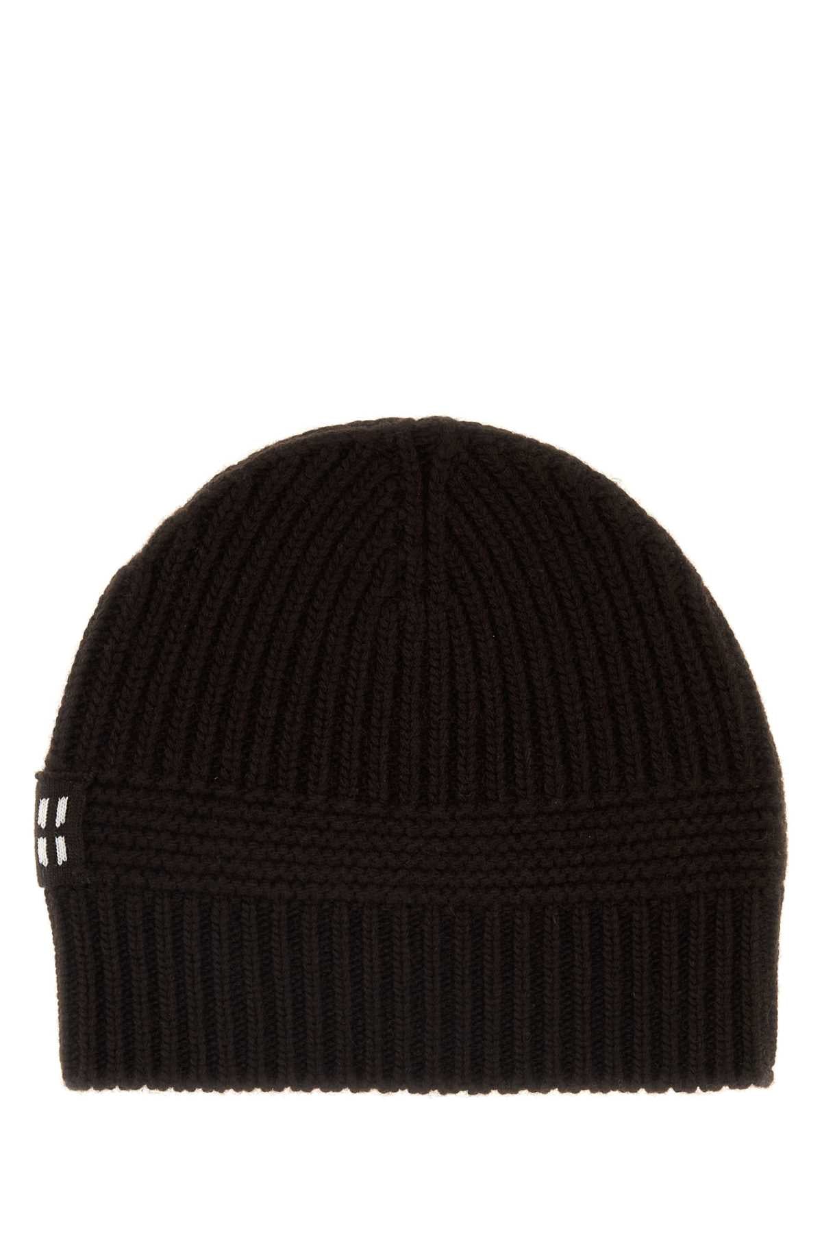 MIU MIU Stretch Wool Blend Beanie Hat for Women
