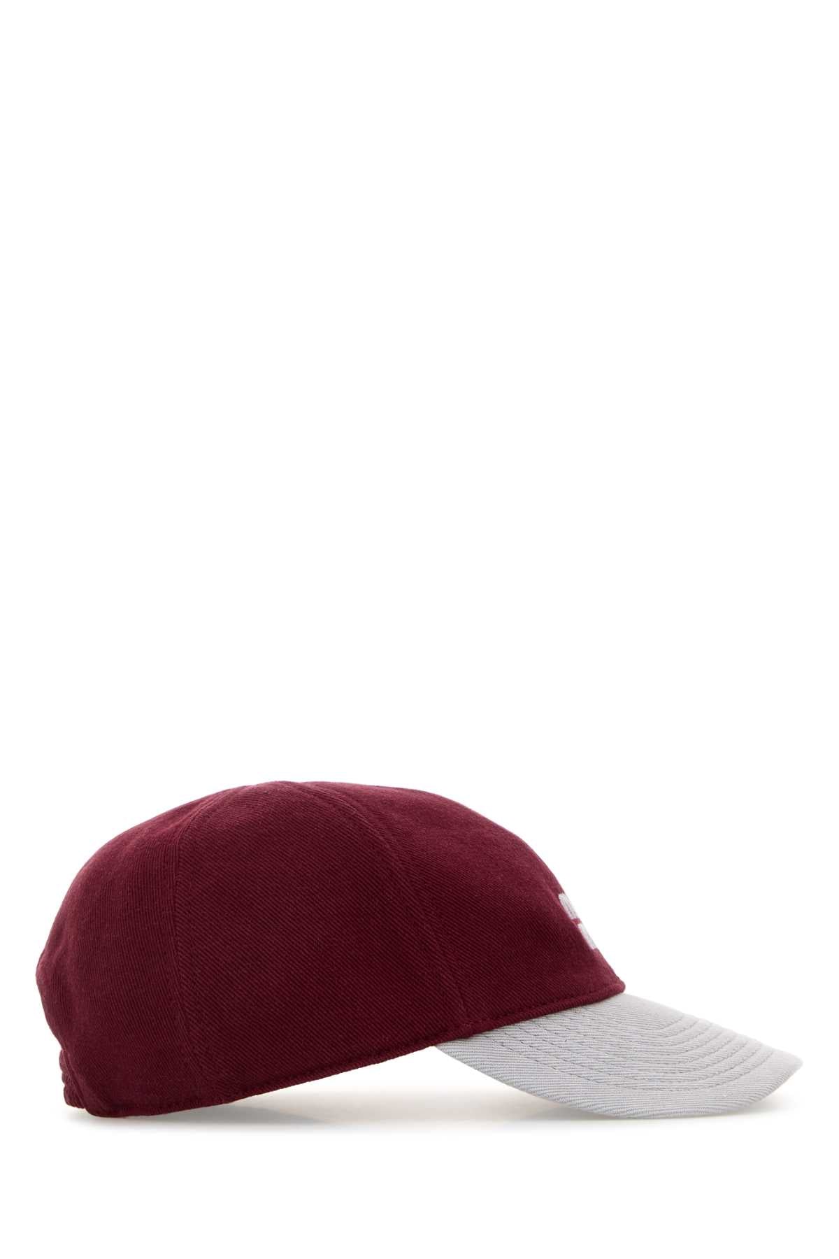 MIU MIU Two-Tone Drill Baseball Cap for Women