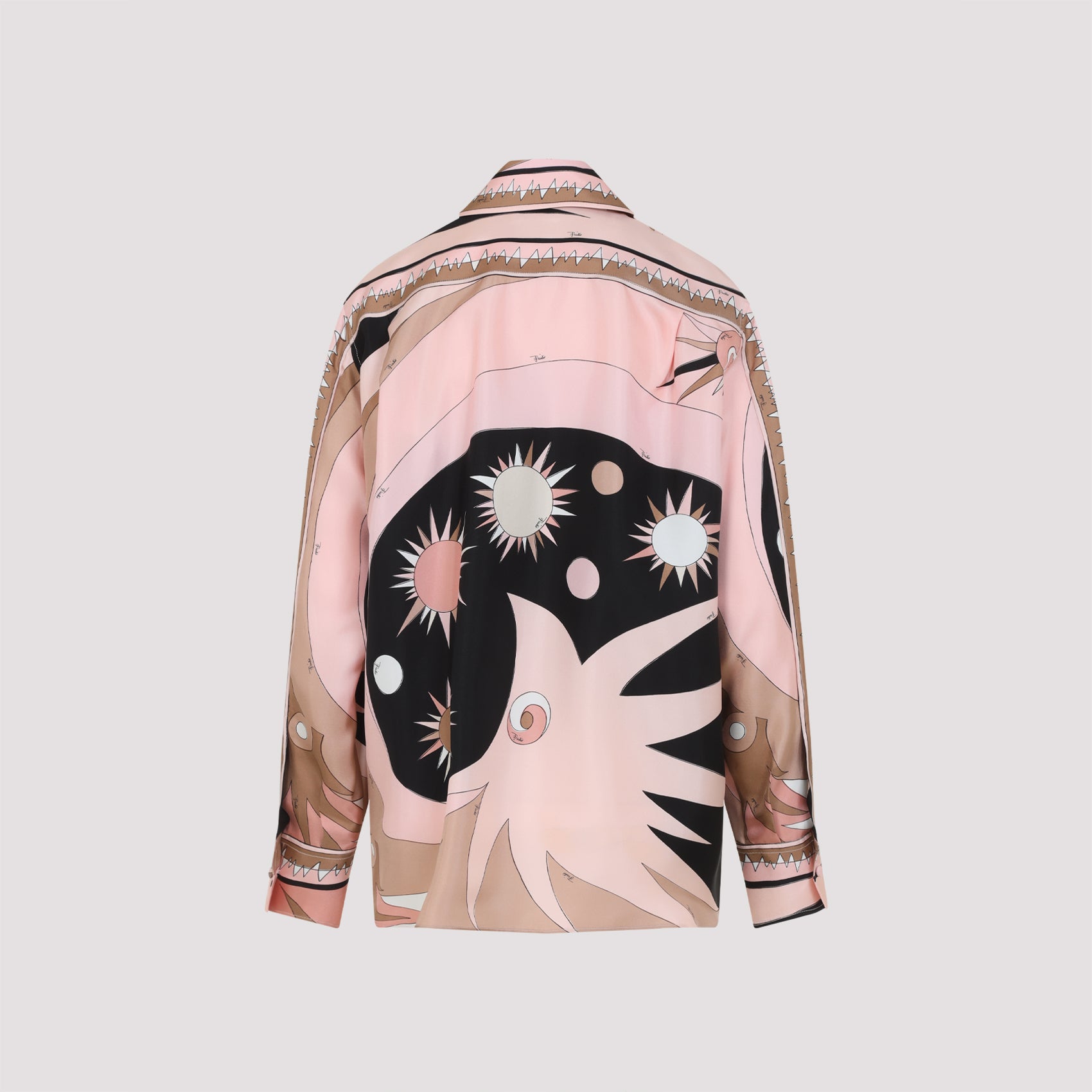 EMILIO PUCCI Oversized Silk Twill Printed Shirt for Women