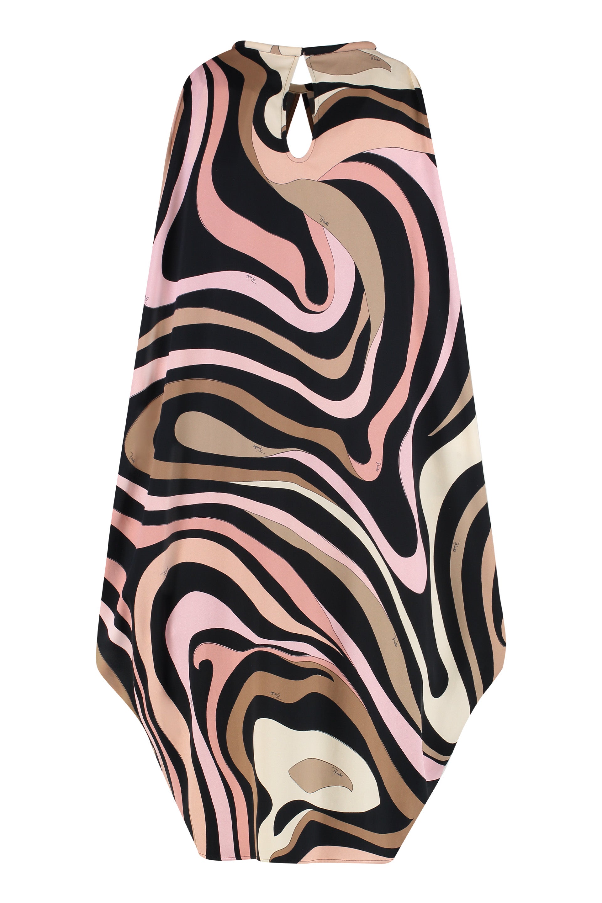 EMILIO PUCCI Printed Cut-Out Dress