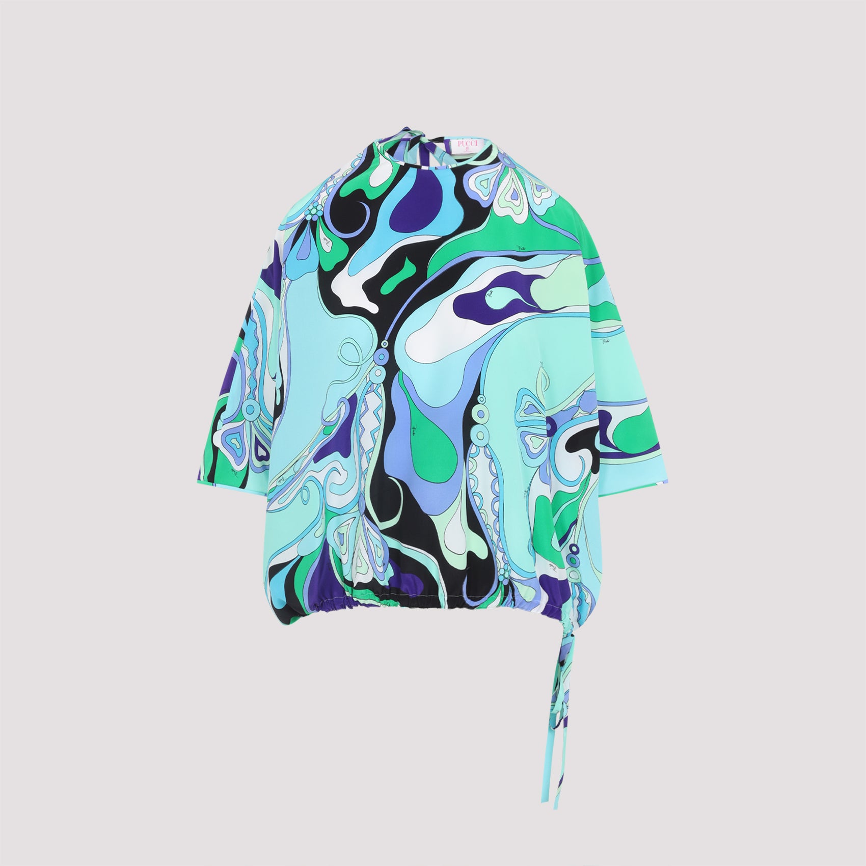 EMILIO PUCCI Orchidee Blouse - Women's Silk Top