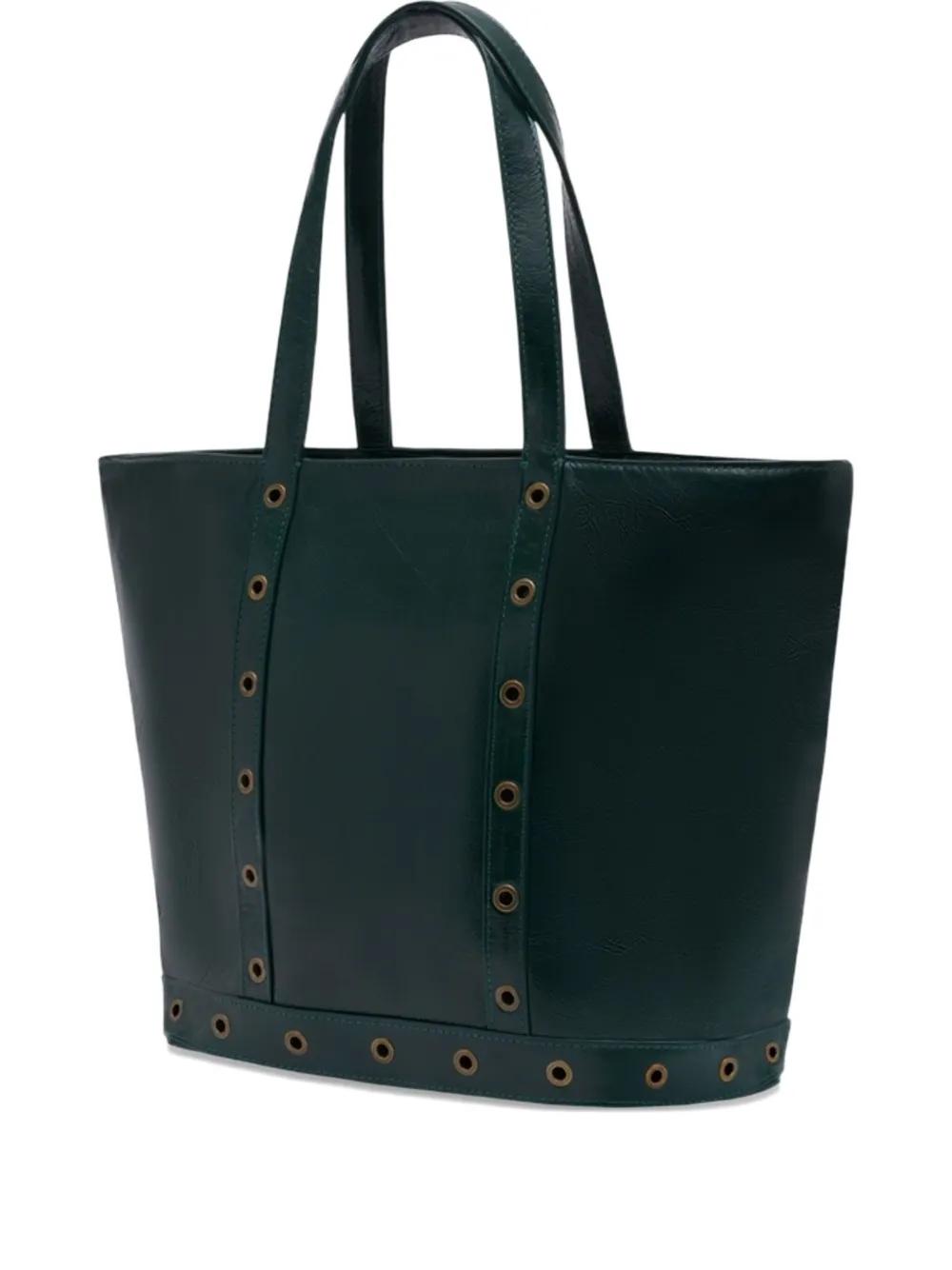 VANESSA BRUNO Medium Eyelet-Details Tote Handbag