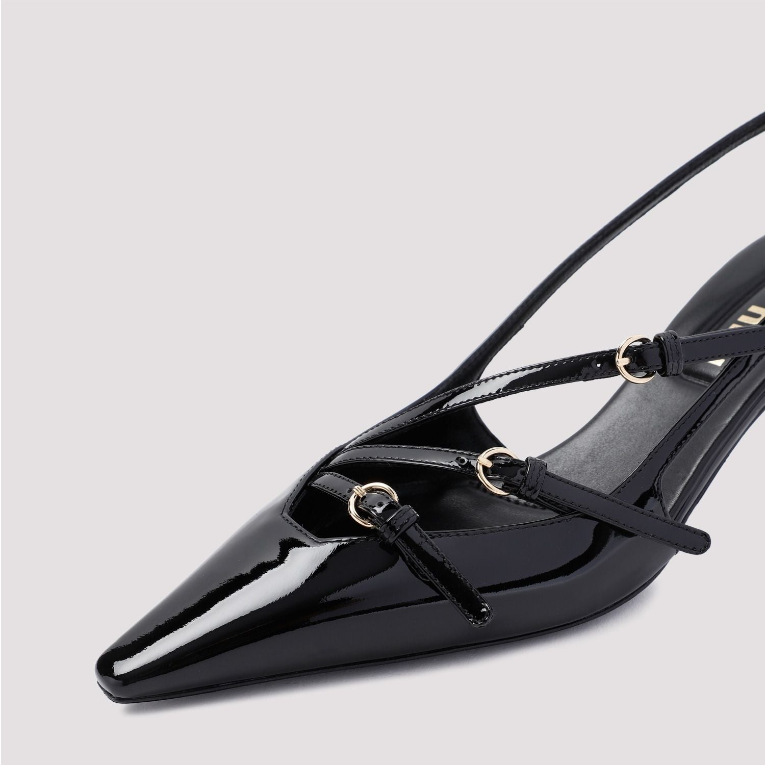 MIU MIU Leather Slingback Pumps