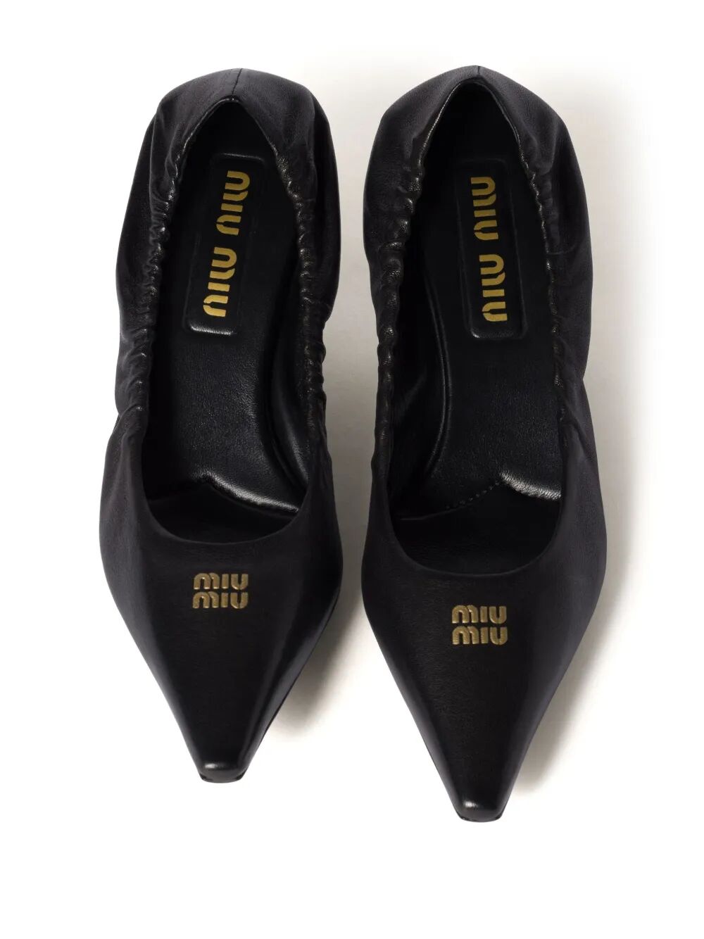 MIU MIU Nappa Leather Pumps with 5.5 cm Heel