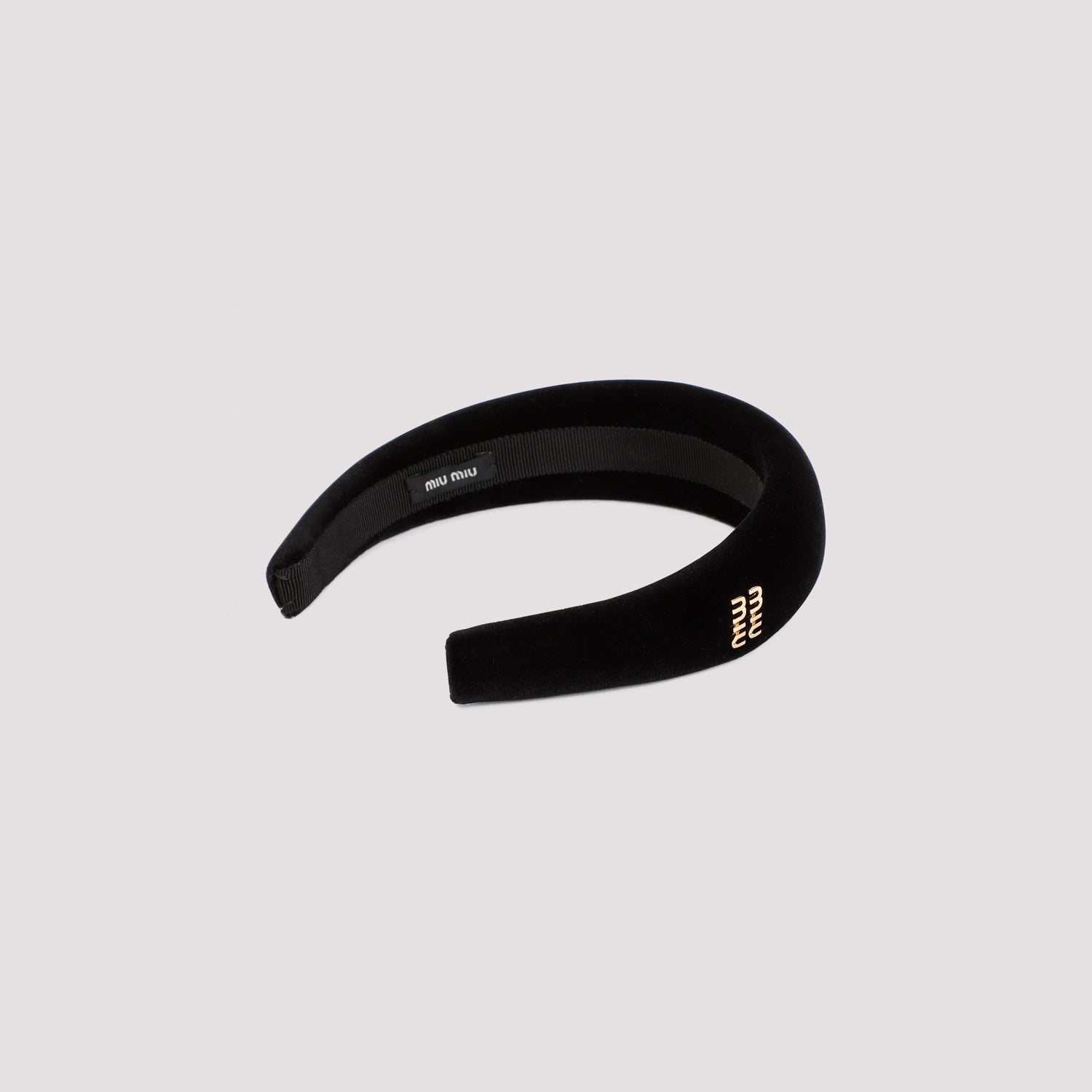 MIU MIU Velvet Cotton Headband