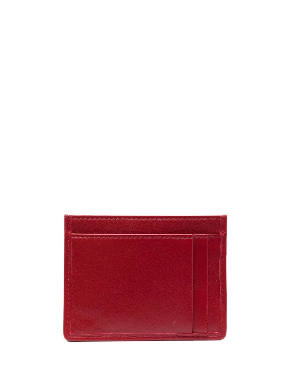 MIU MIU Mini Matelassé Nappa Leather Card Holder - 10.5 x 8 cm