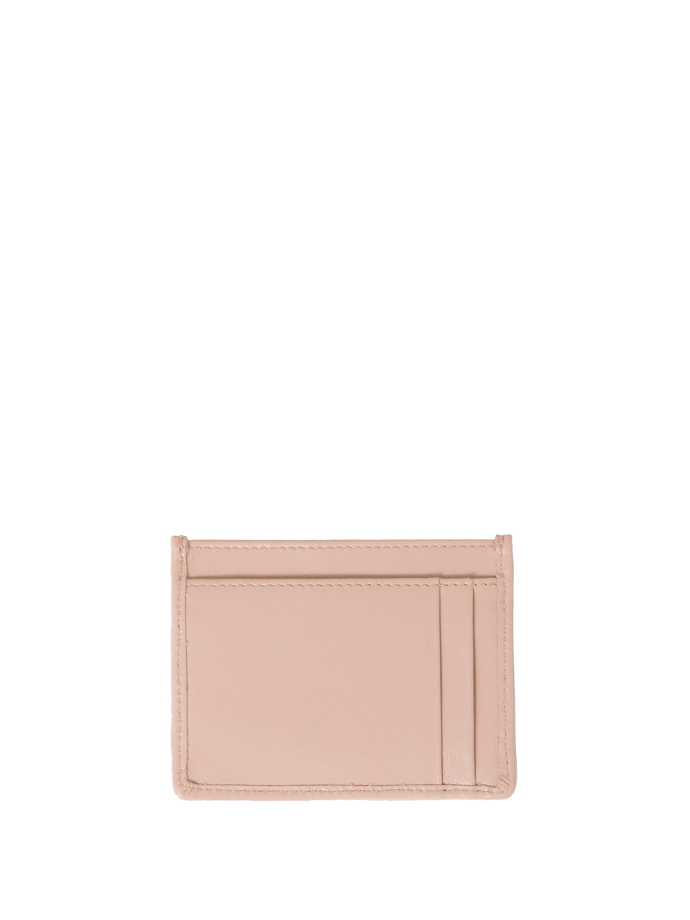 MIU MIU Matelassé Nappa Leather Mini Card Holder - 10.5 x 8 cm