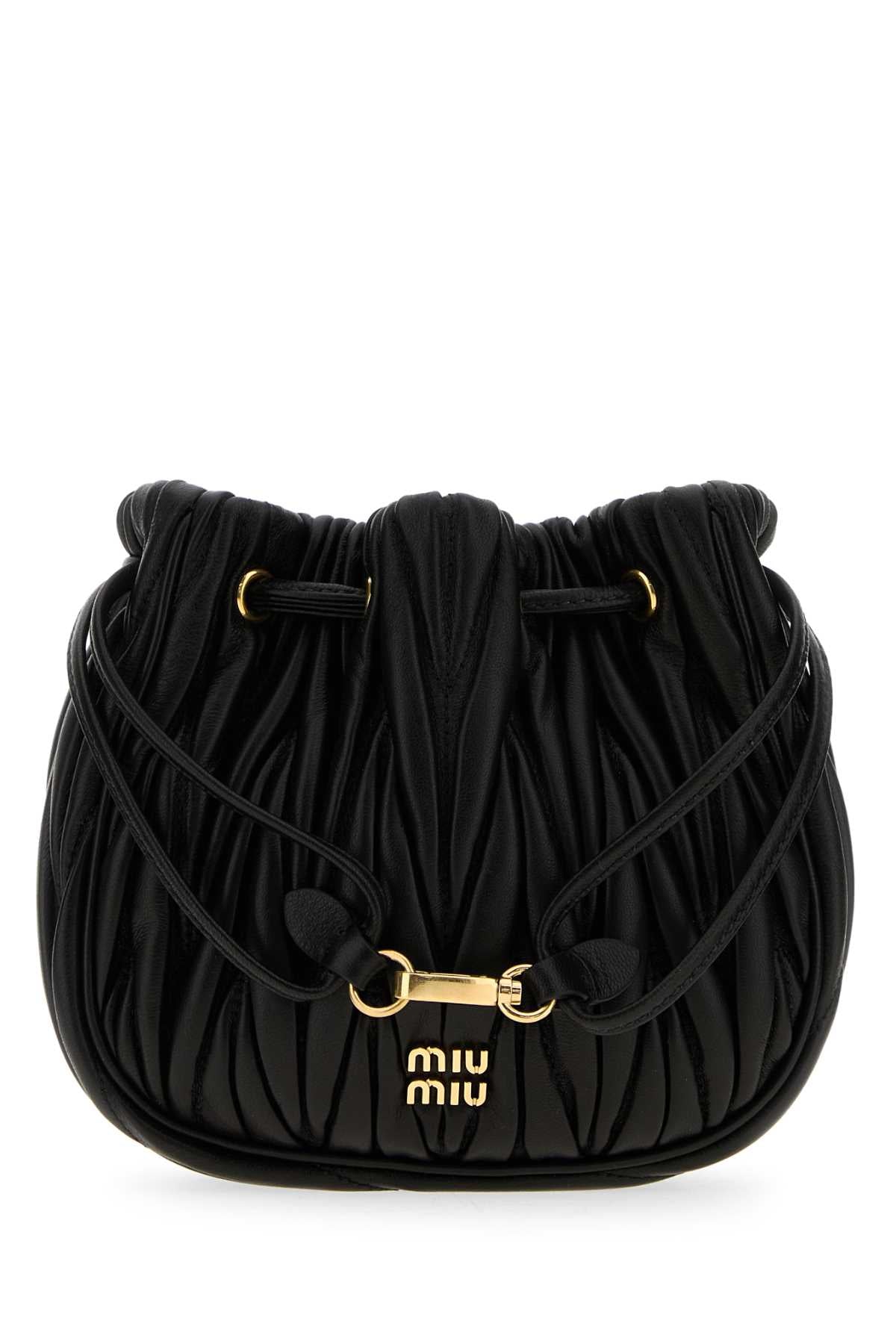 MIU MIU Mini Nappa Leather Pouch Handbag