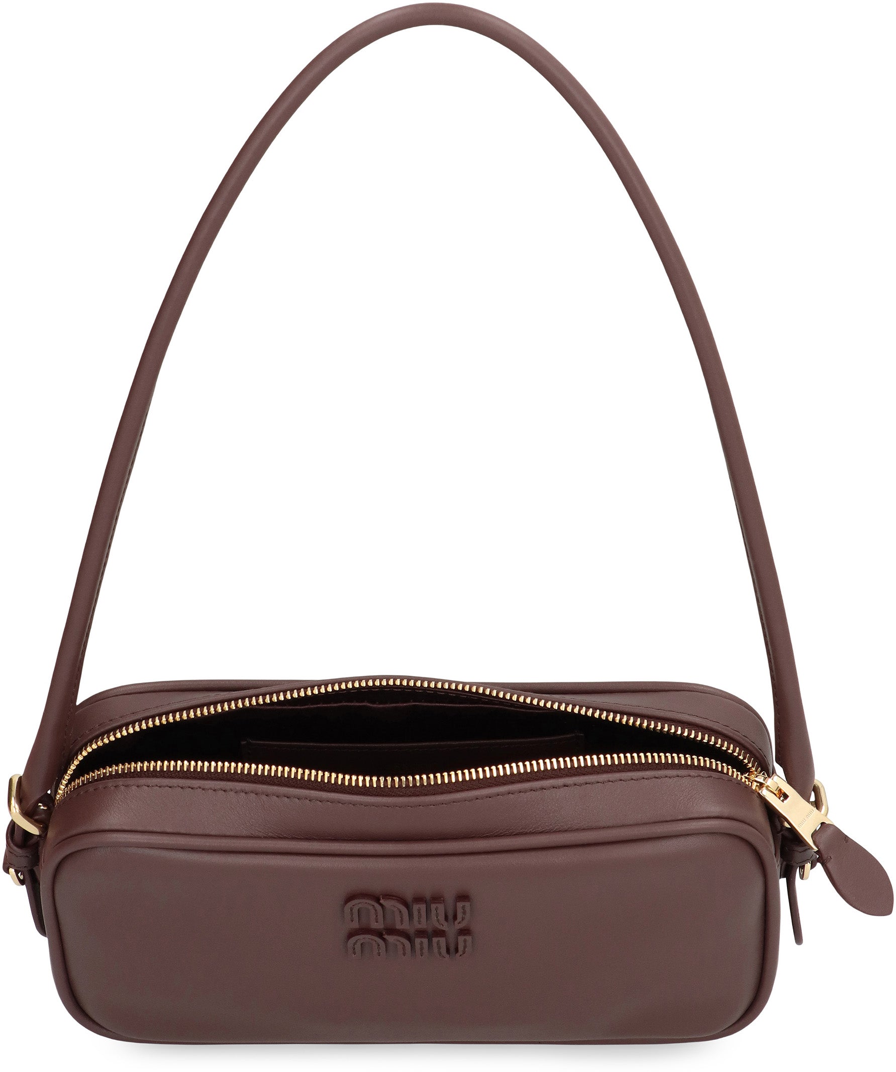 MIU MIU Mini Leather Pouch Handbag - Elegant & Versatile