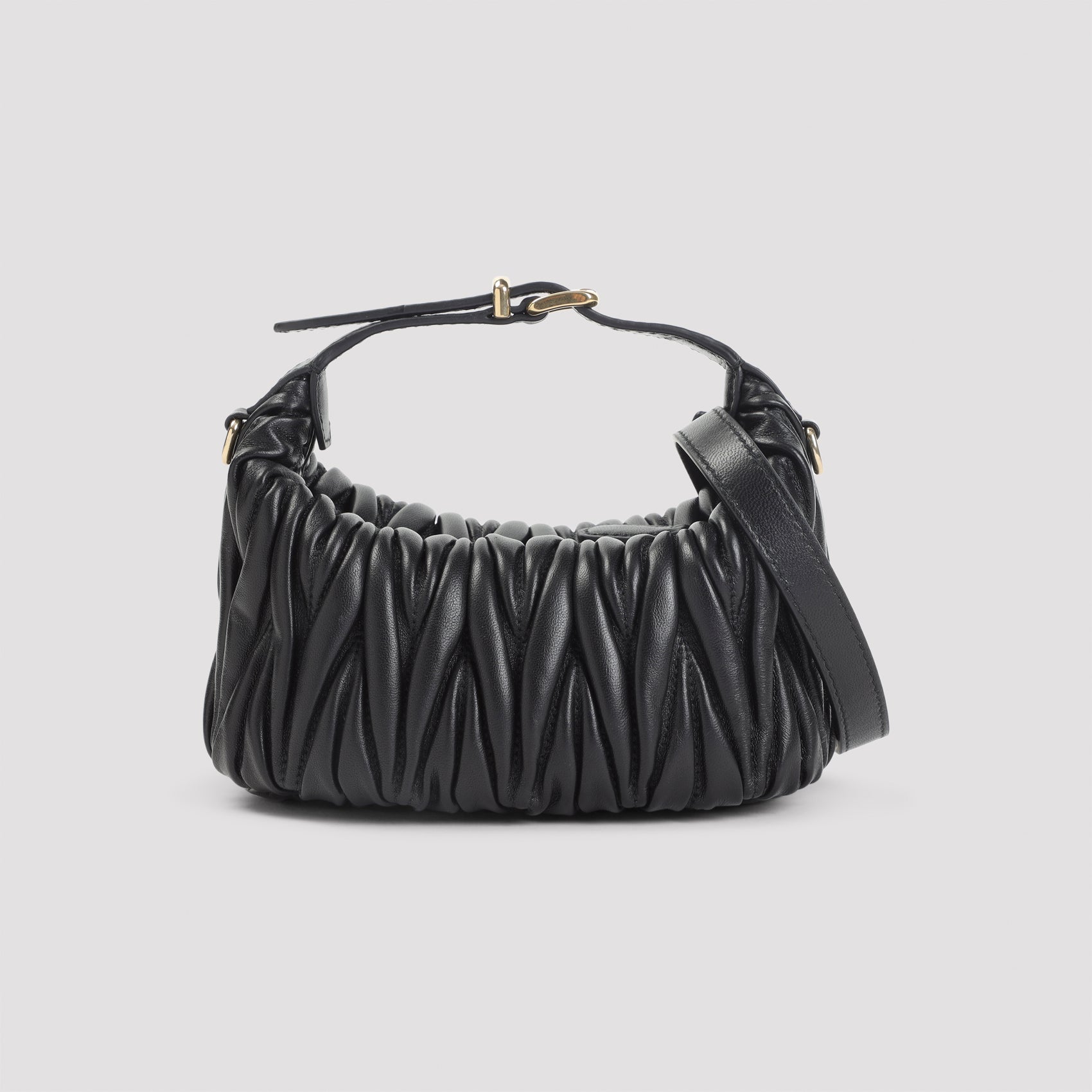 MIU MIU Mini Matelasse Lamb Leather Handbag
