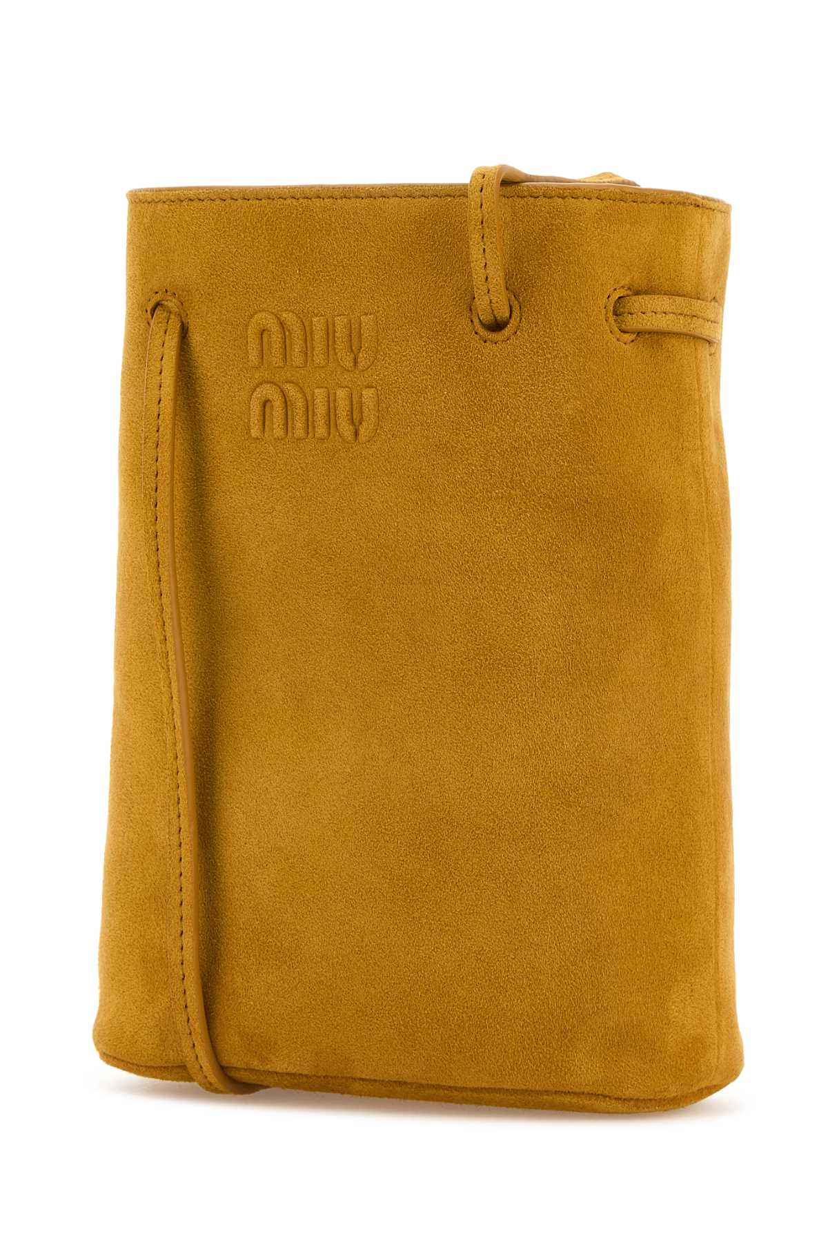 MIU MIU Mini Suede Crossbody Handbag