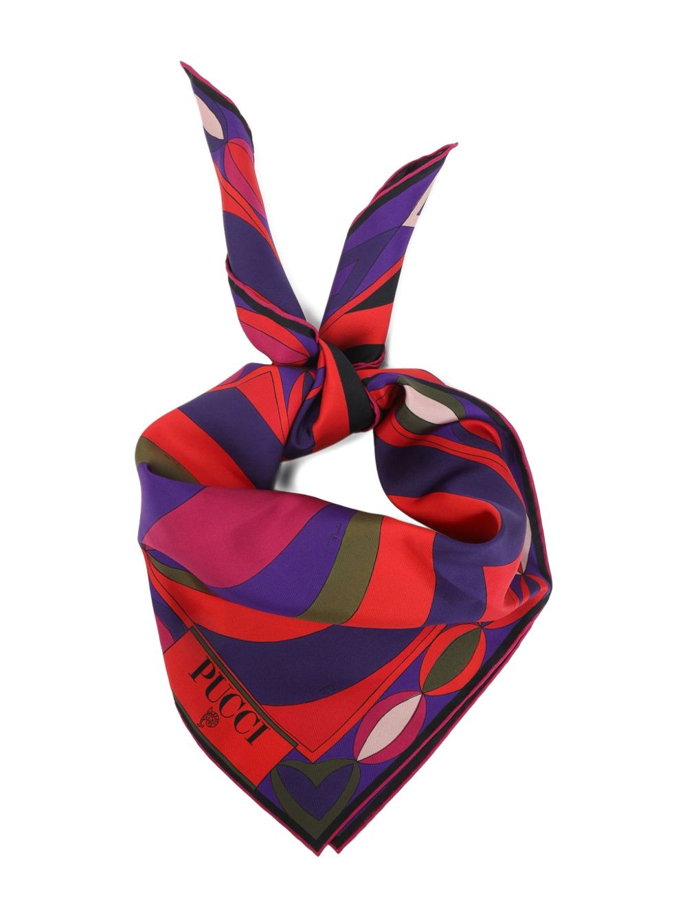 EMILIO PUCCI 90X90 Women's Silk Foulard