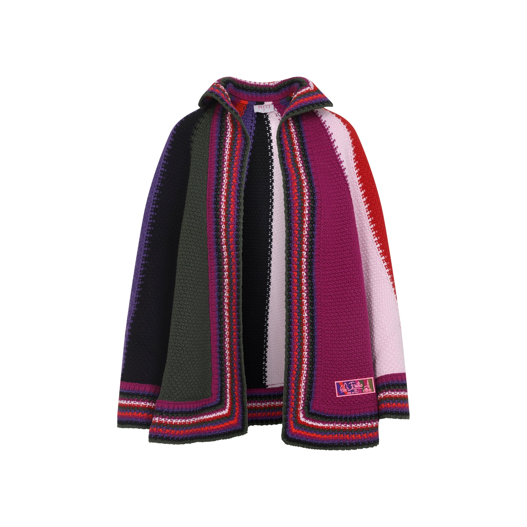 EMILIO PUCCI Wool Cape for Women - FW25 Collection