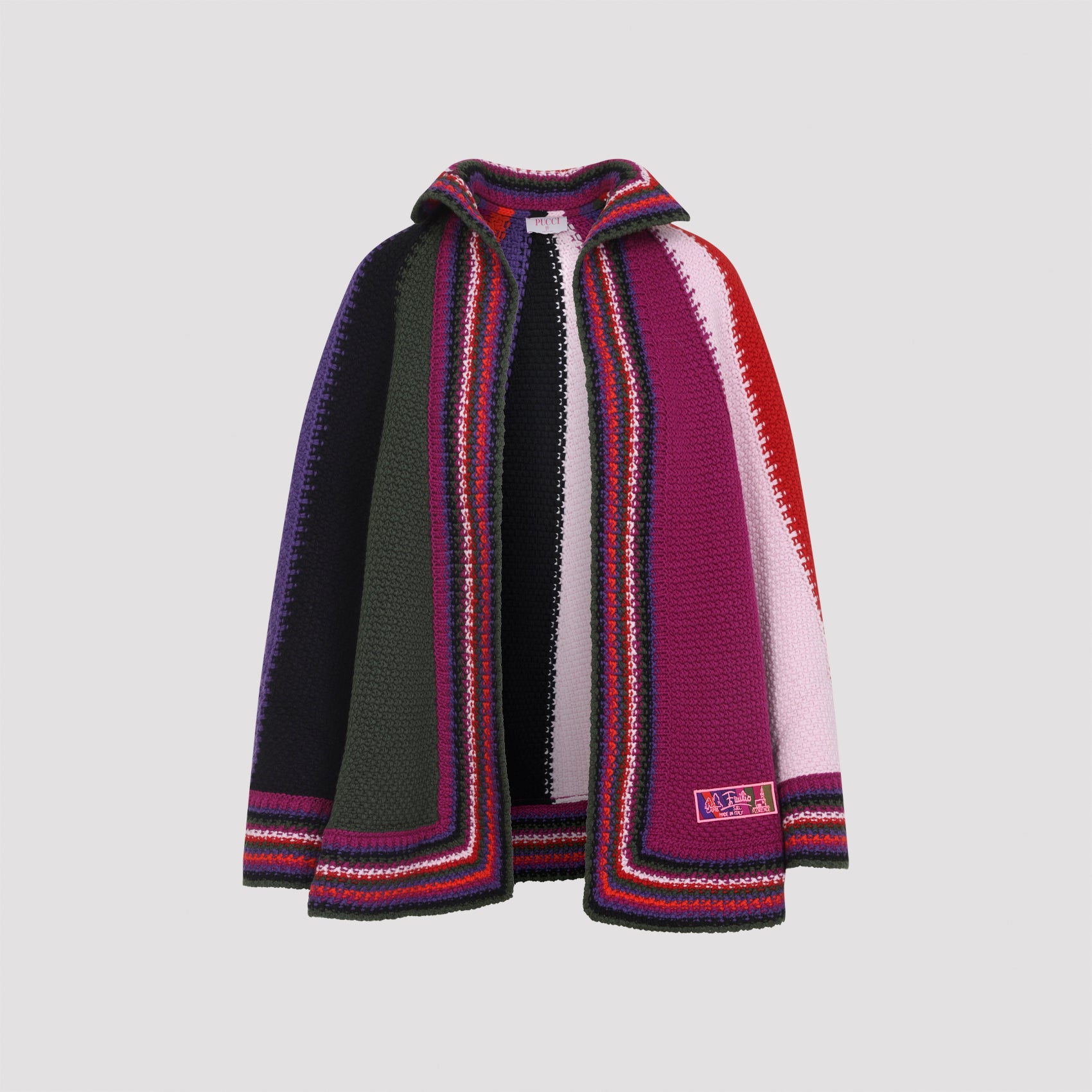 EMILIO PUCCI Wool Cape for Women - FW25 Collection