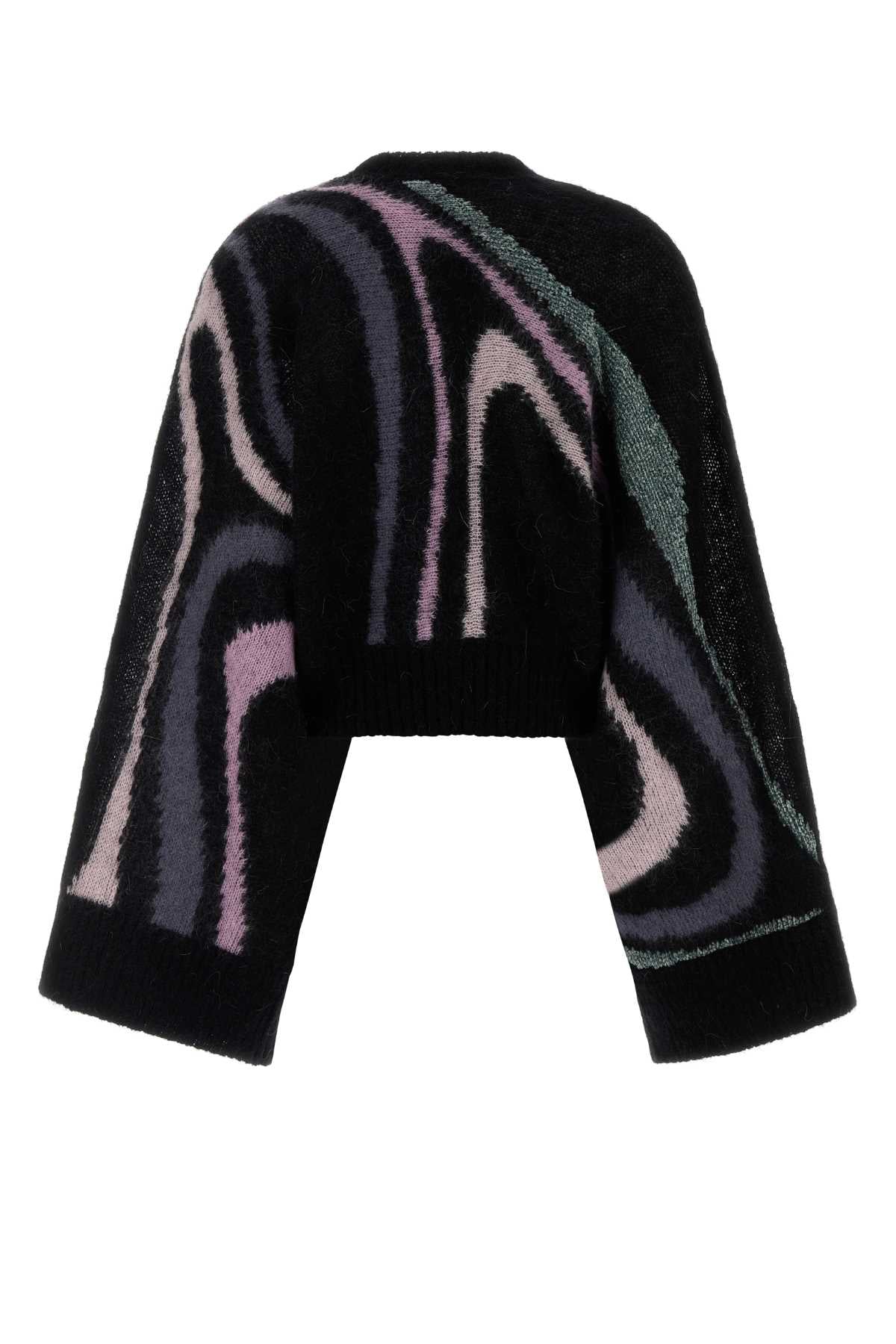 EMILIO PUCCI Wool Printed Sweater for Women - FW25 Collection