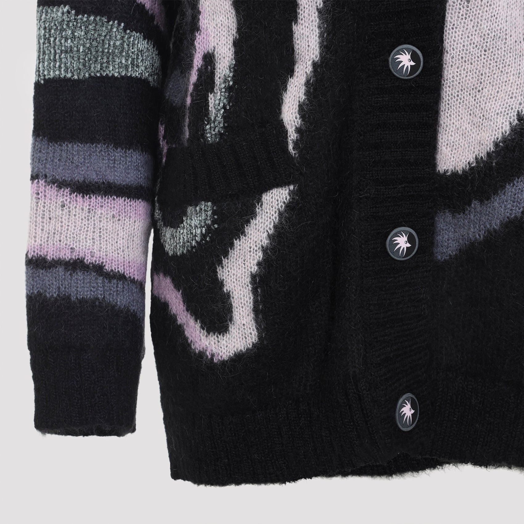EMILIO PUCCI Chic Mohair Knit Cardigan