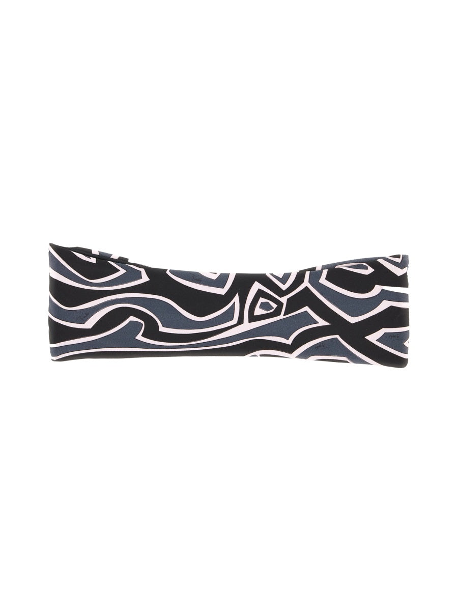 PUCCI Maze Print Bandeau Bikini Top - Size S