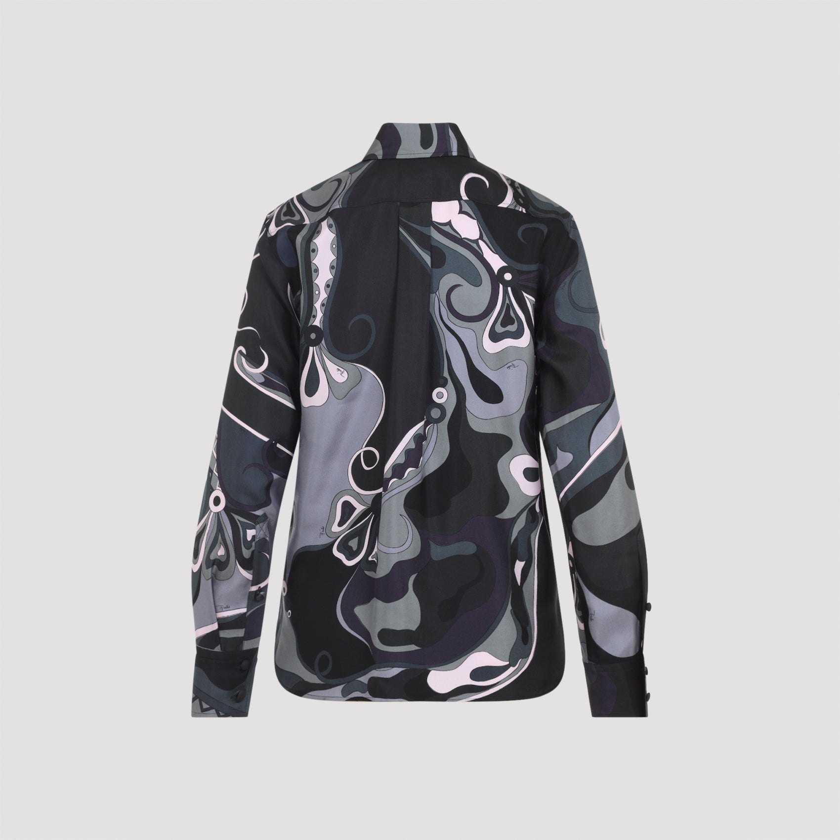 EMILIO PUCCI Silk Twill Button-Down Shirt for Women