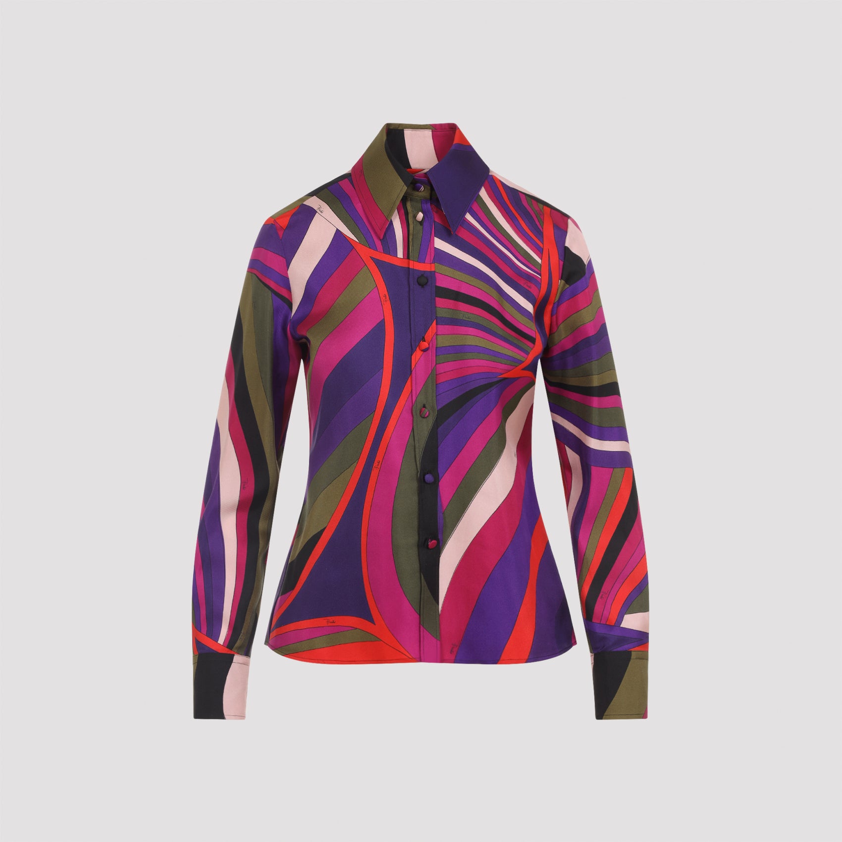EMILIO PUCCI Chic Silk Shirt for Women - Multicolour