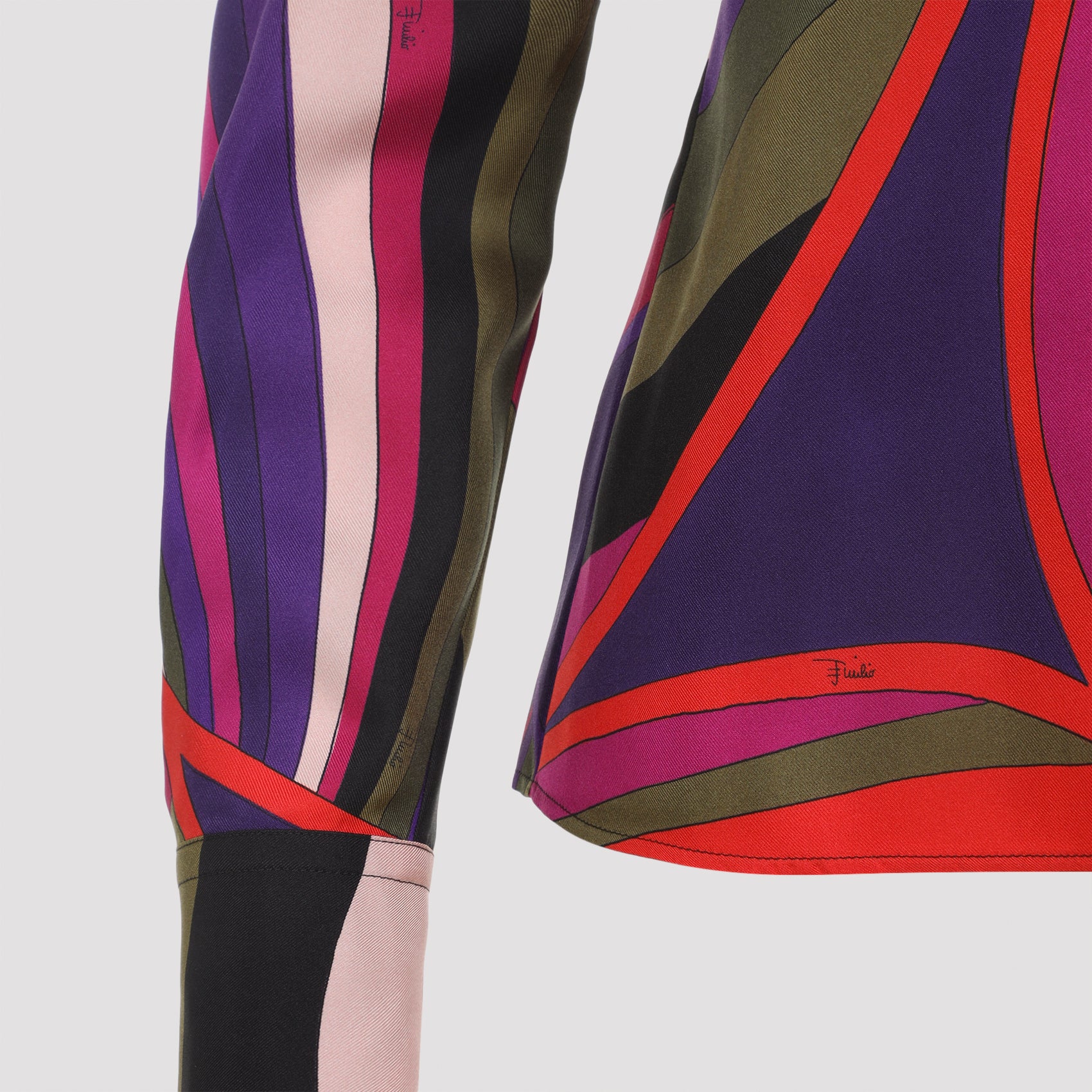 EMILIO PUCCI Chic Silk Shirt for Women - Multicolour