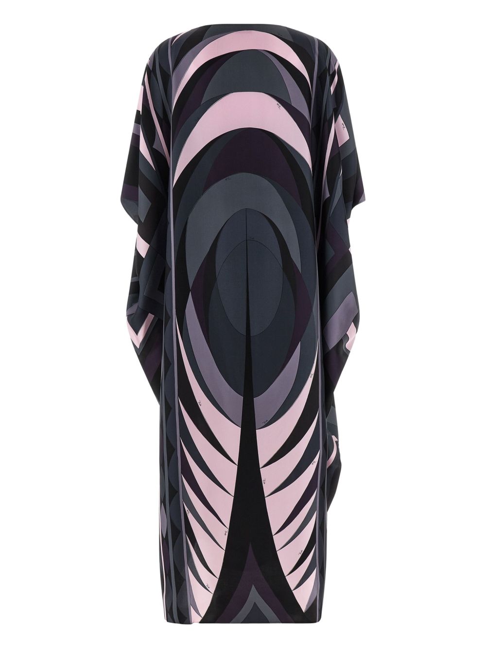 EMILIO PUCCI Printed Silk Kaftan - Mini Length
