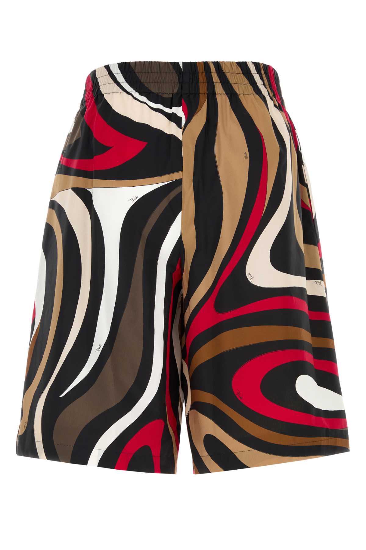EMILIO PUCCI Printed Poplin Bermuda Shorts for Men