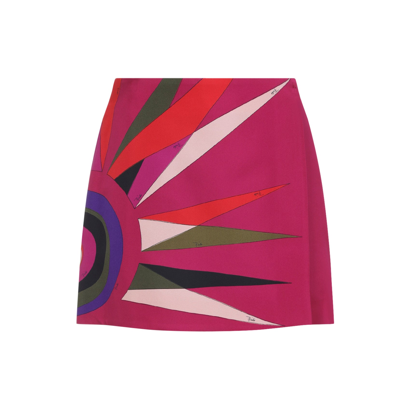 EMILIO PUCCI Chic Acetate Mini Skirt for Women