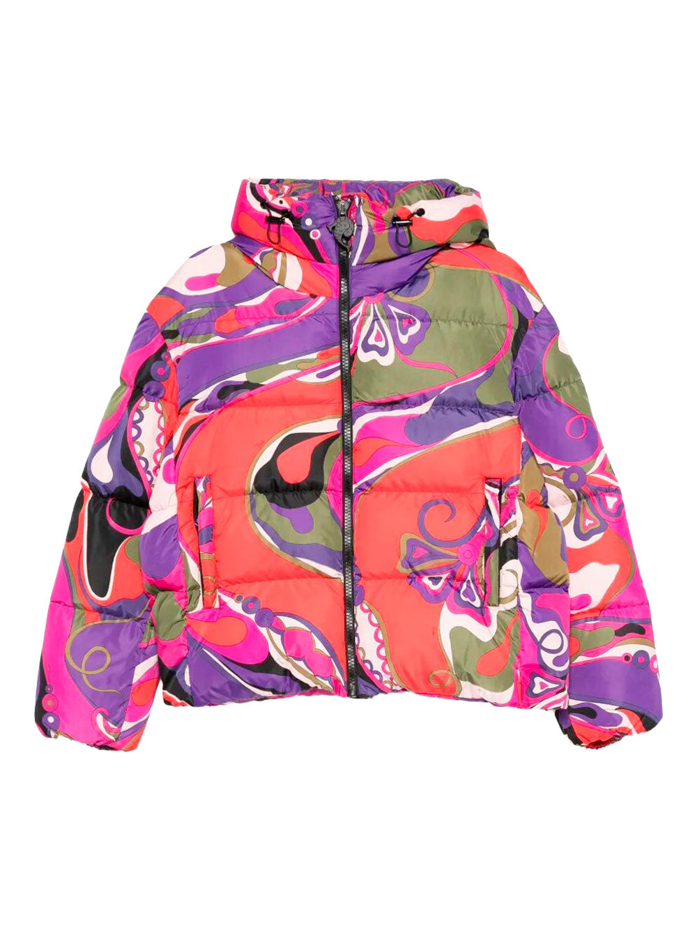 EMILIO PUCCI Abstract-Print Puffer Jacket for Women