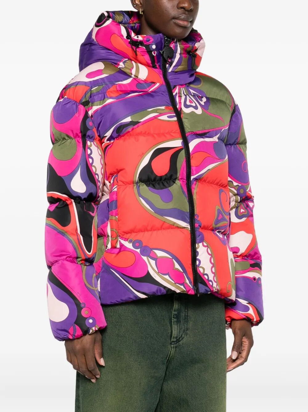 EMILIO PUCCI Abstract-Print Puffer Jacket for Women