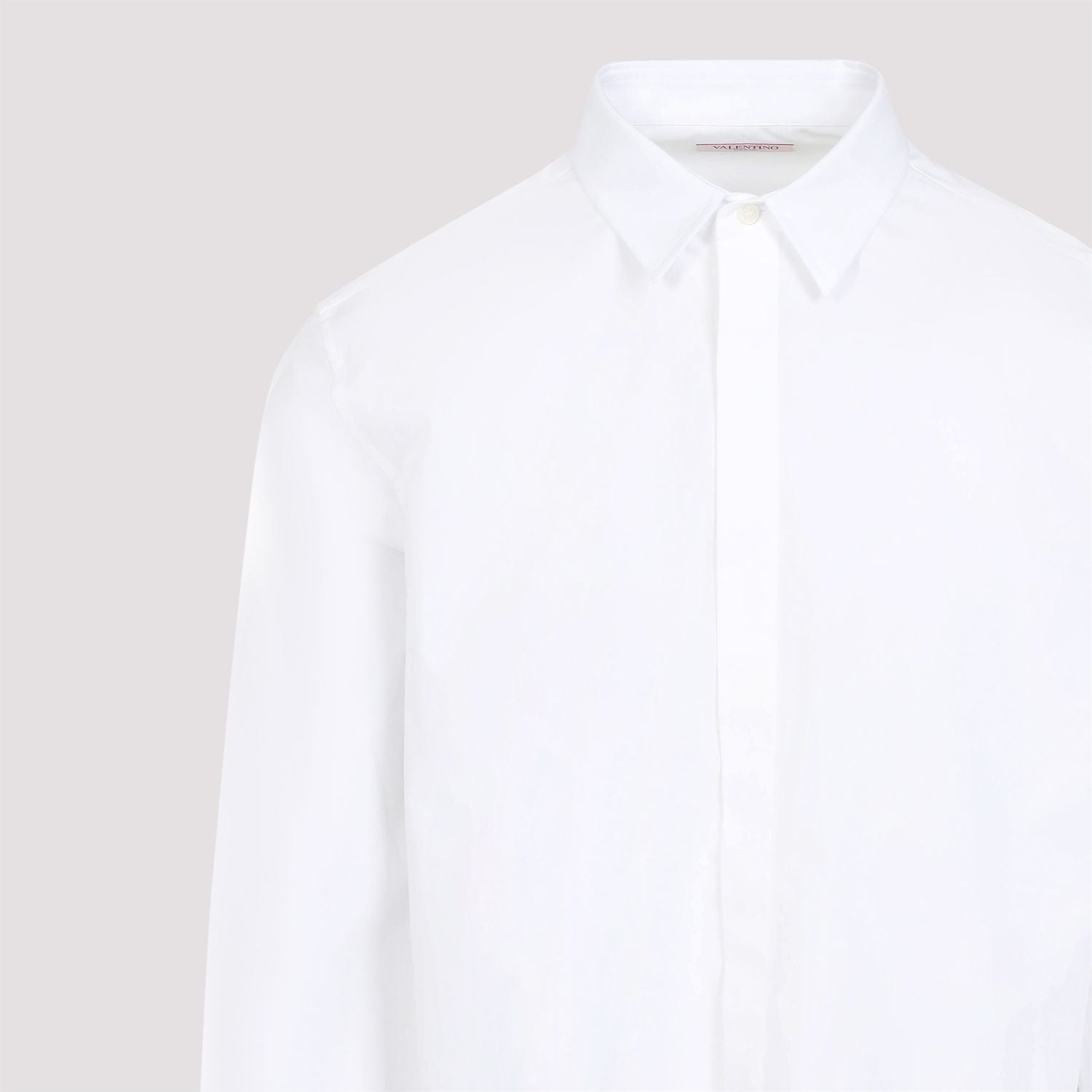 VALENTINO GARAVANI Slim Fit Cotton Poplin Shirt - Fall 2024