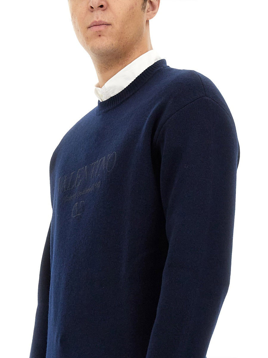 VALENTINO GARAVANI Premium Wool Sweater for Men - FW24 Collection