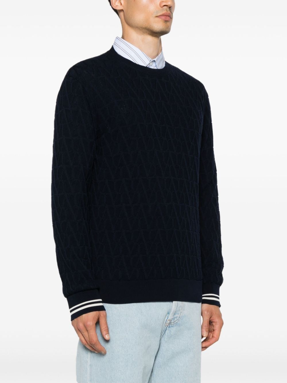 VALENTINO GARAVANI Premium Cotton Sweater for Men - FW24 Collection