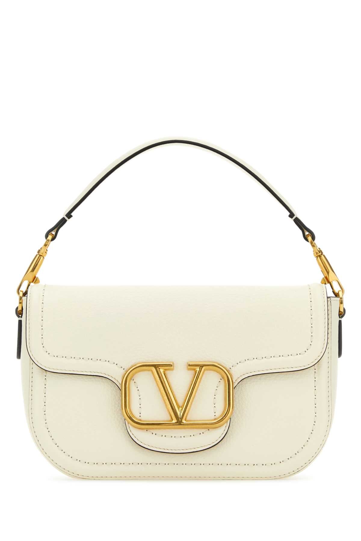 VALENTINO GARAVANI Leather Alltime Shoulder Handbag