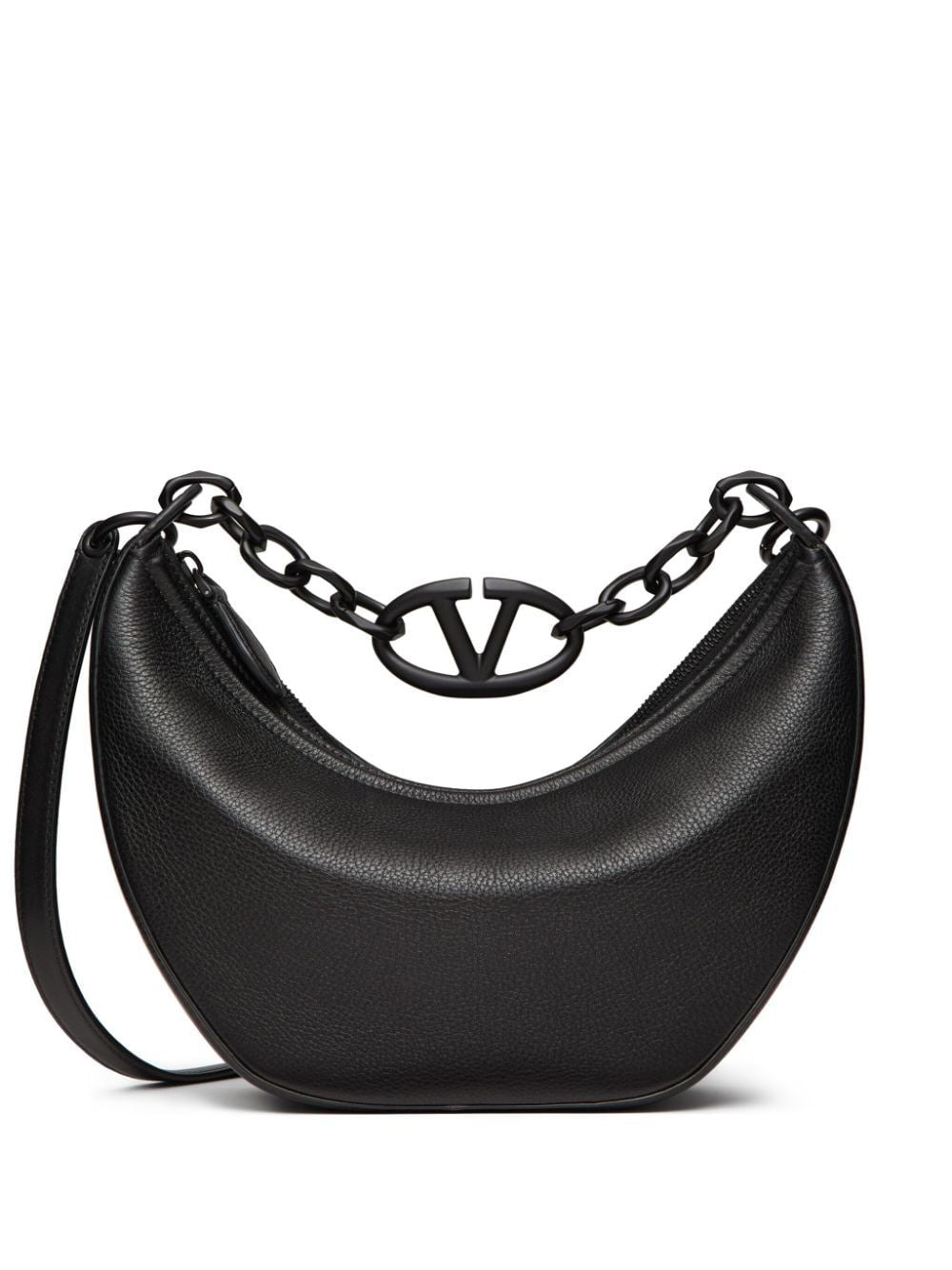 VALENTINO GARAVANI Mini Hobo Handbag with VLOGO Moon Detail
