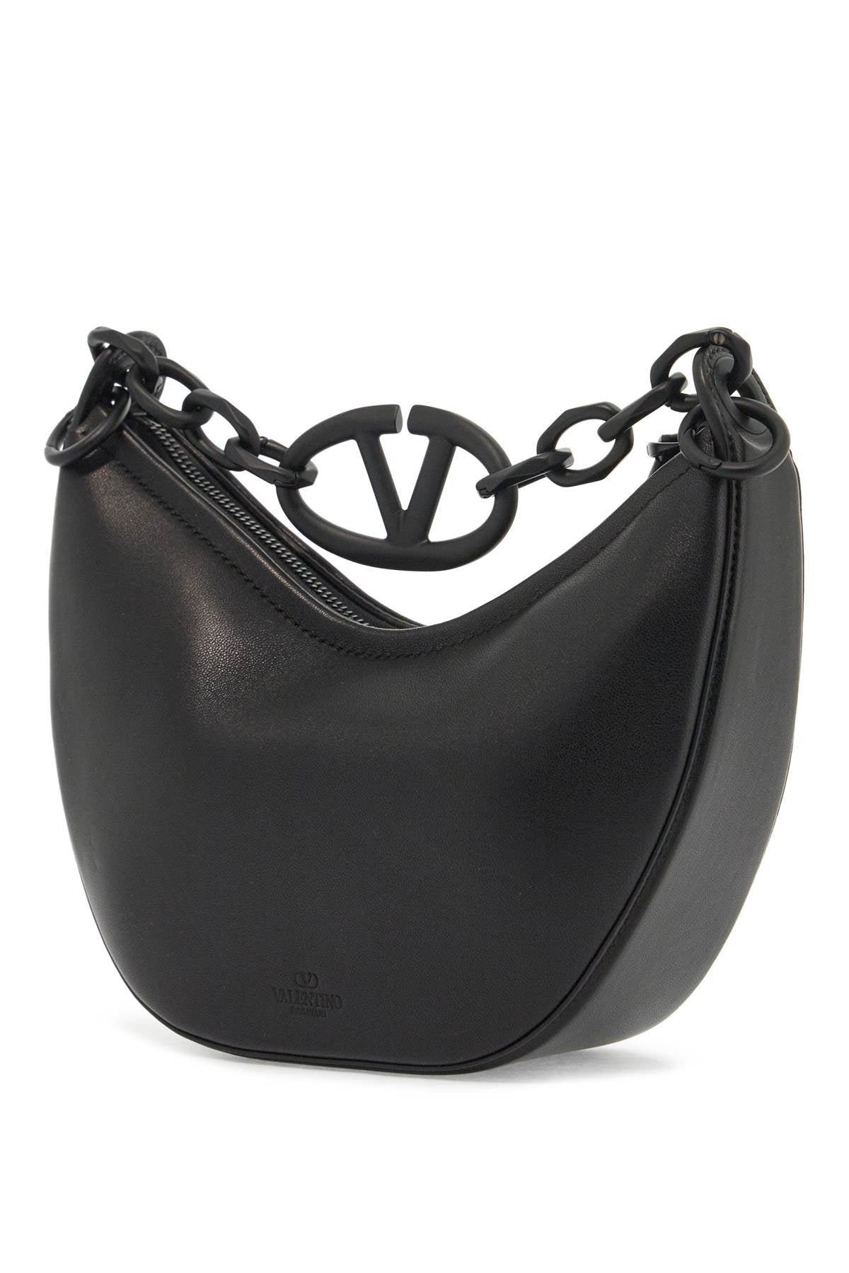 VALENTINO GARAVANI Mini Hobo Handbag with VLogo Moon Detail
