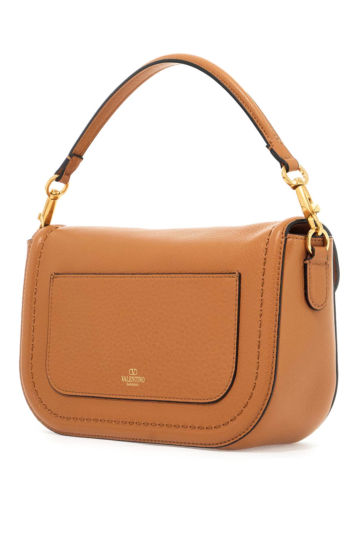 VALENTINO GARAVANI Leather Alltime Shoulder Handbag