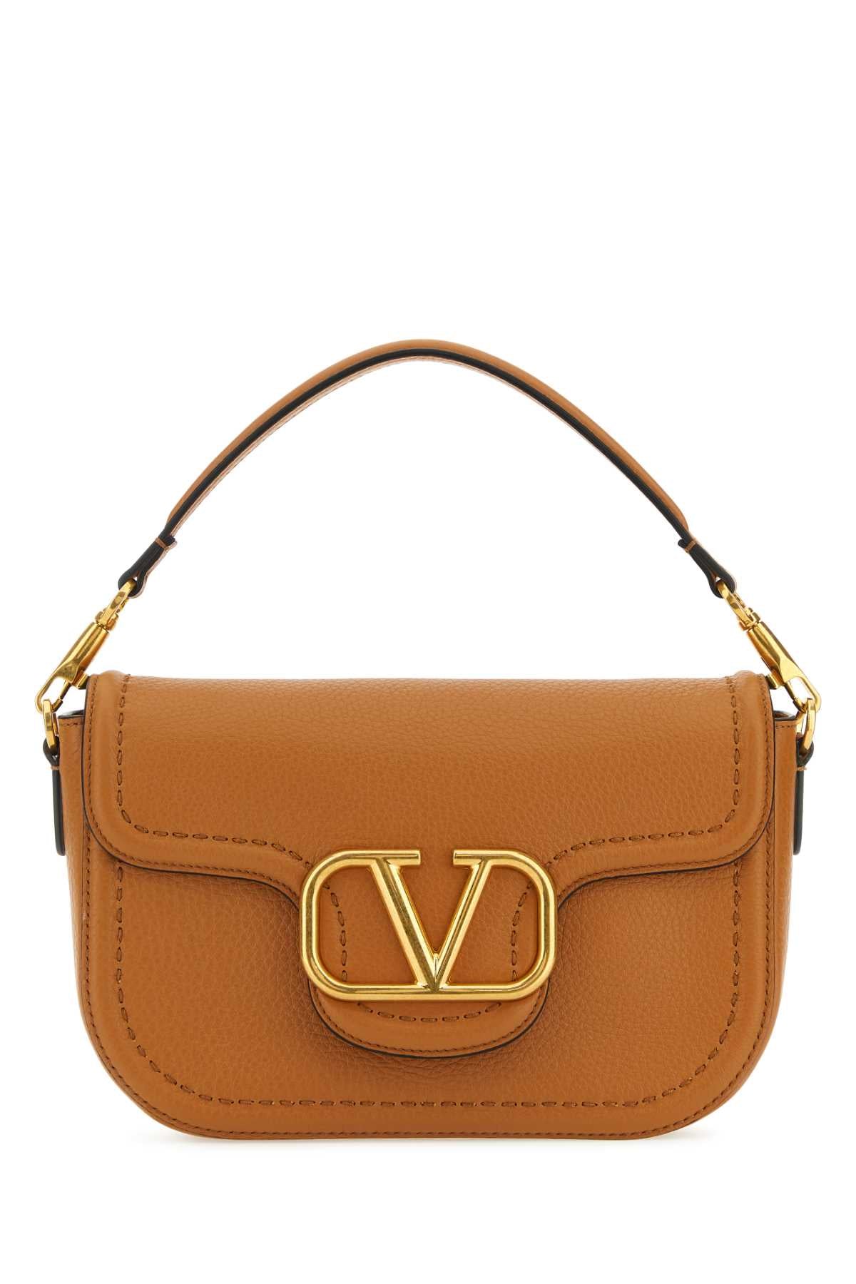 VALENTINO GARAVANI Leather Alltime Shoulder Handbag